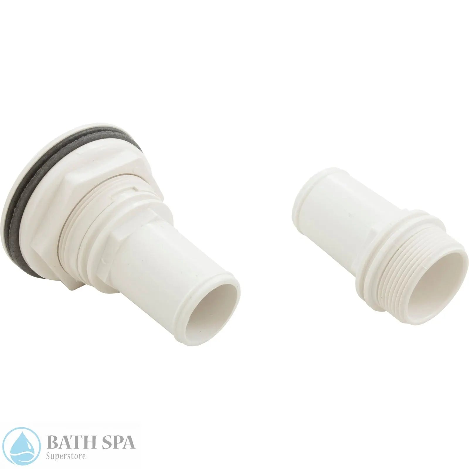 Waterway Flo-Pro II Skimmer Short Throat W/Return [White] (560-C3C60L) Spa Parts: Spa Skimmer Parts 560-C3C60L_2-PARTS__XL