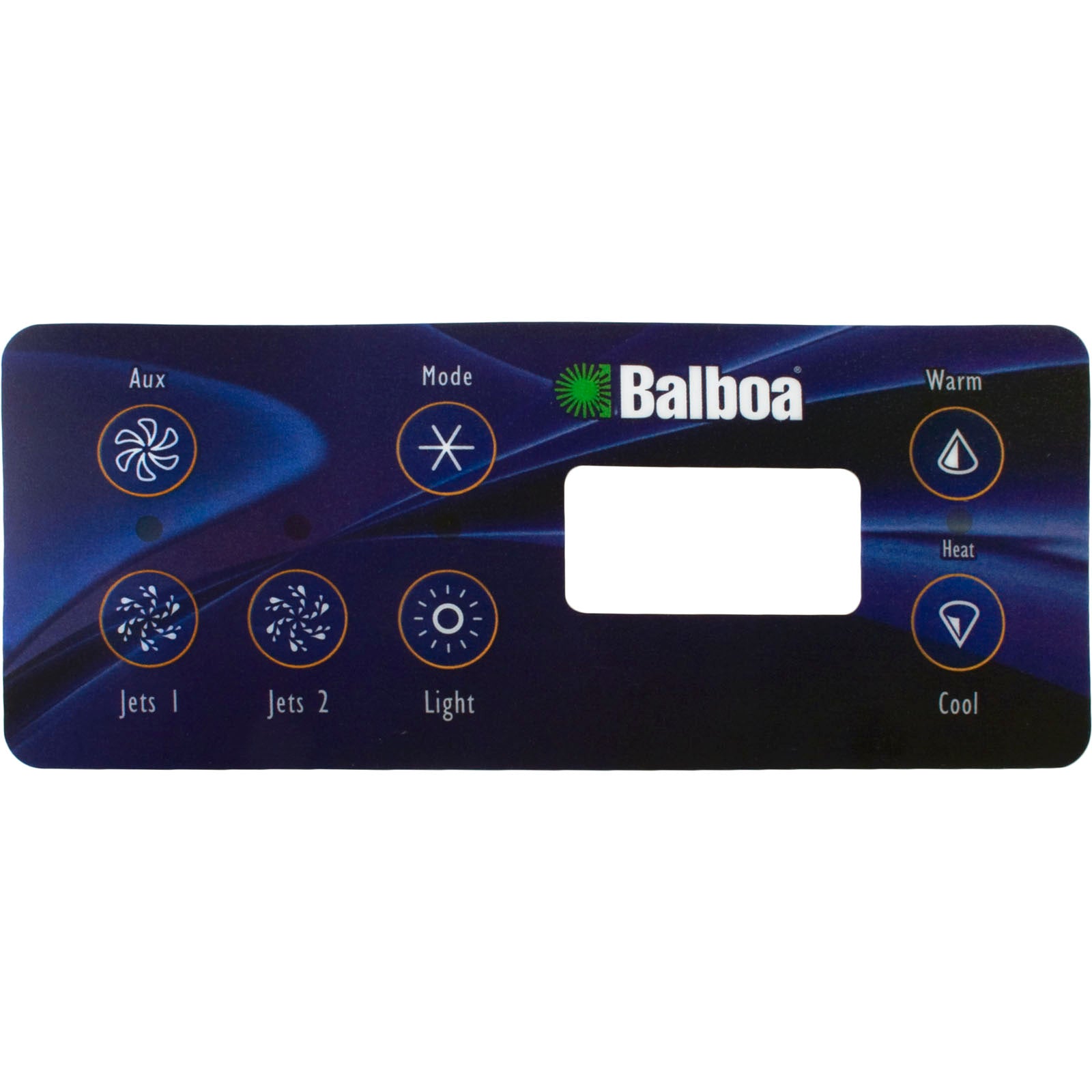 Balboa E8 Serial Standard Spa Topside Panel [7-Button] (54156-01)