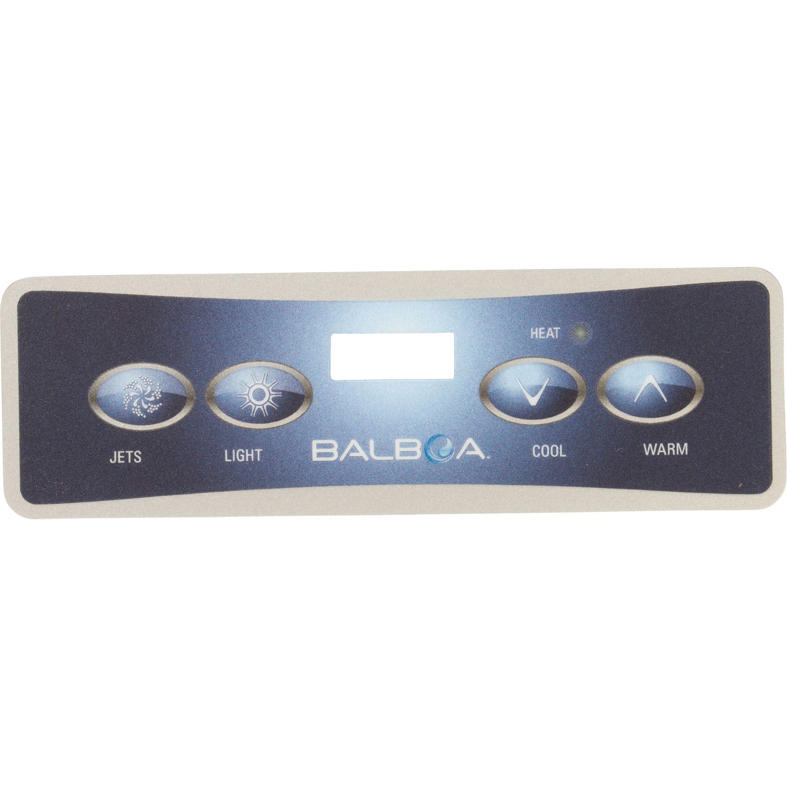 Balboa 4-Button VL401 Digital Duplex LCD Topside Panel Overlay (11885)