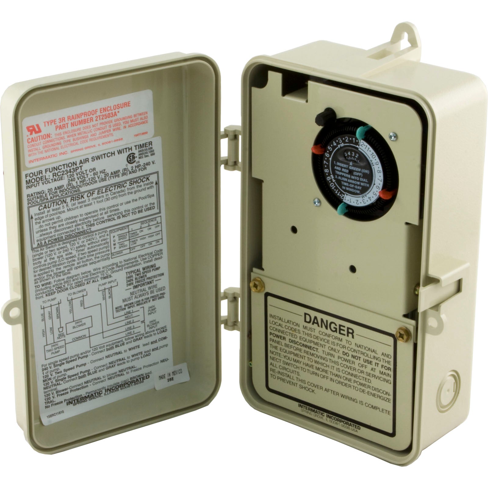 Allied/Len Gordon Four Function Air Switch Control [FF-1094LTC] [Replaces FF-1000LTC] (910108-007)