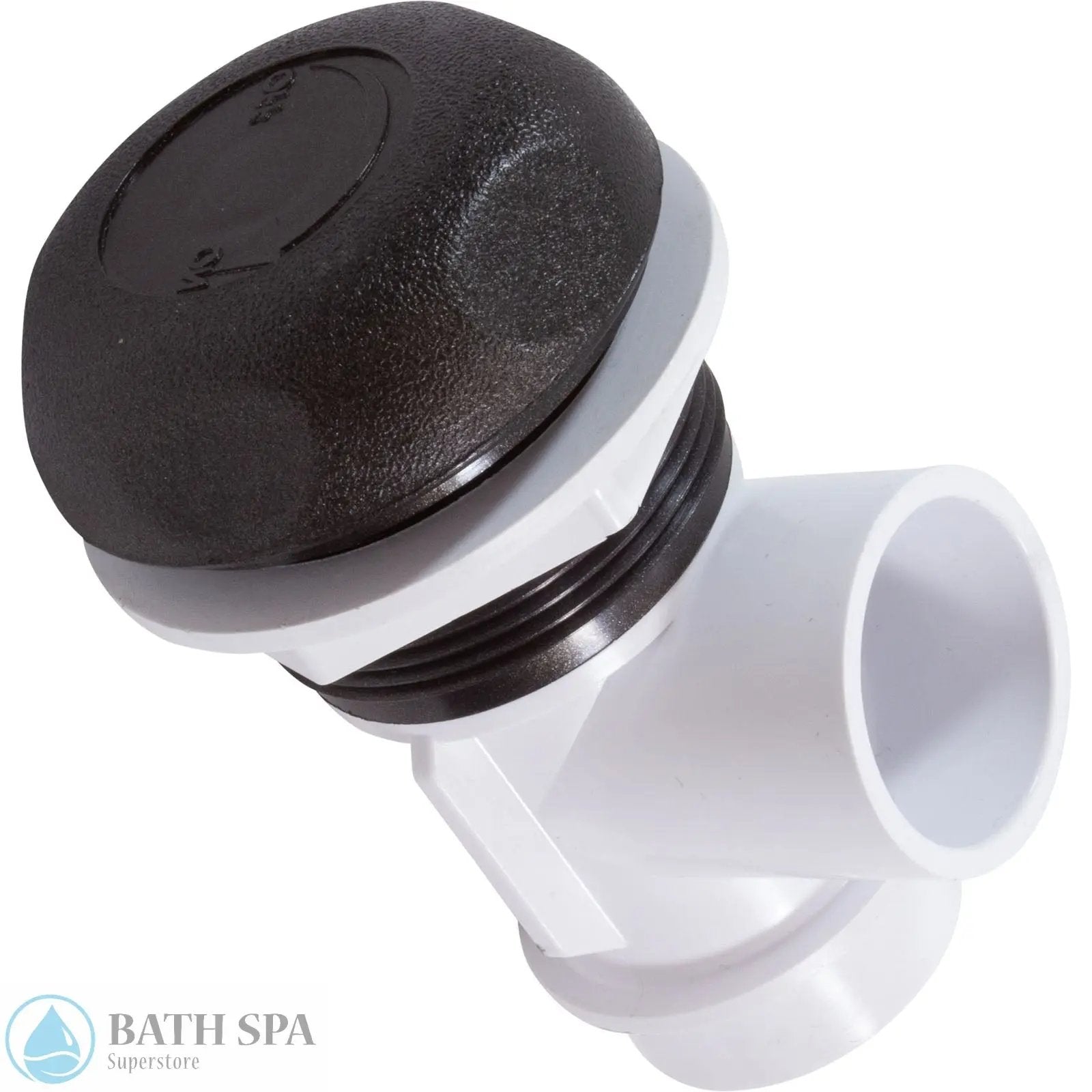 Waterway Valve - On/Off - 1" Turn - Single Port [Gray] (600-4369-DSG) PVC Plastic Fittings & Valves: Valves - On-Off Valves 600-4369-DSG_XL