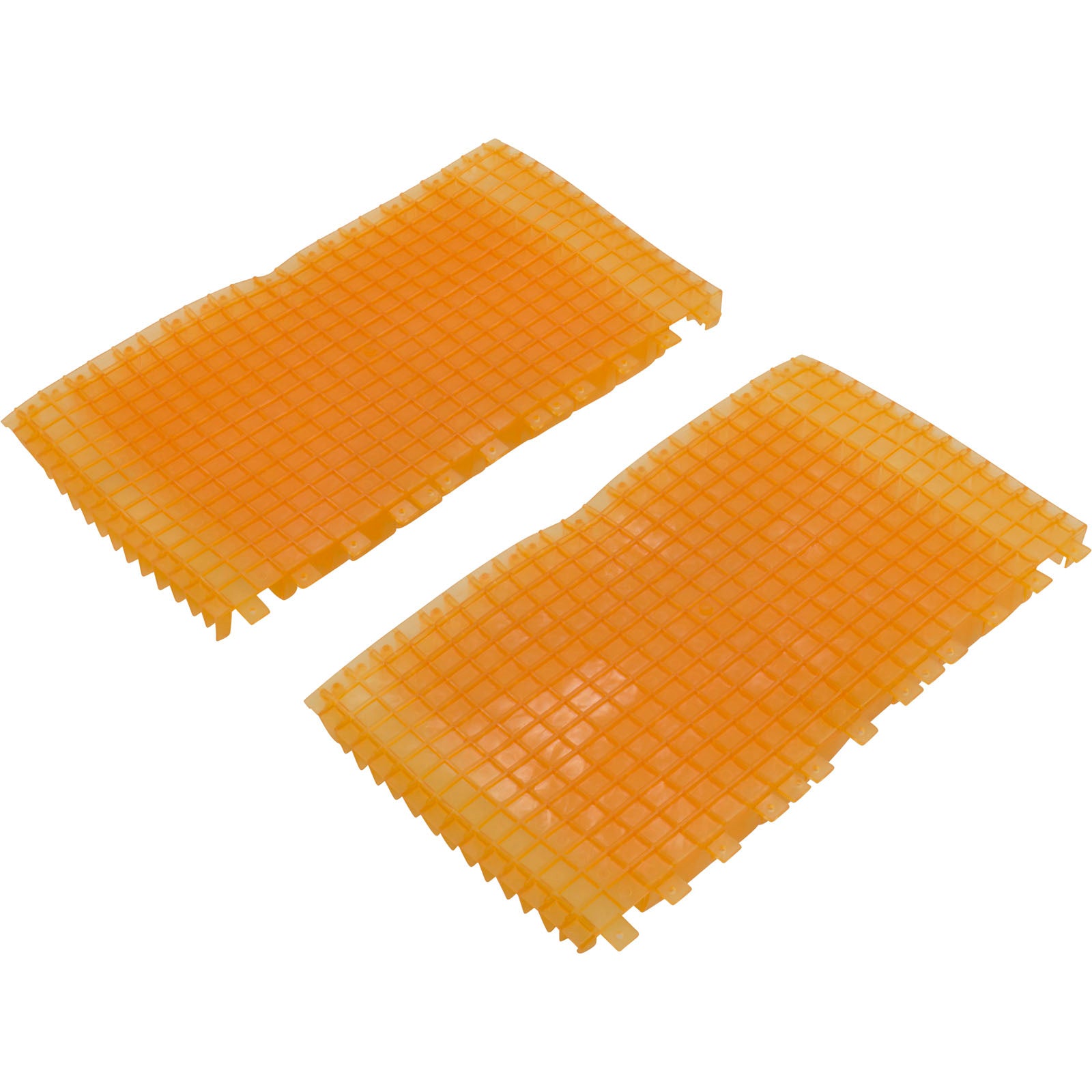 Maytronics Dolphin Wave 65, PVC Brush [Clear Orange] [Qty 2][6101543-R2]