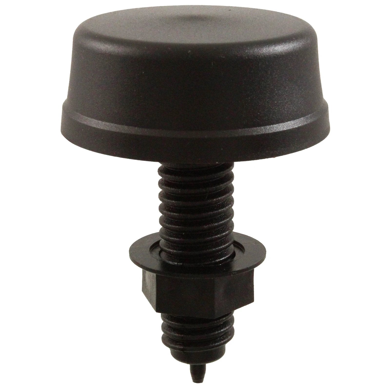 Herga Mushroom Air Button [13/16” HS] [2-1/4” FD] Black (6433-ZAOO) Spa Parts: Spa Air Buttons 6433-ZAOO