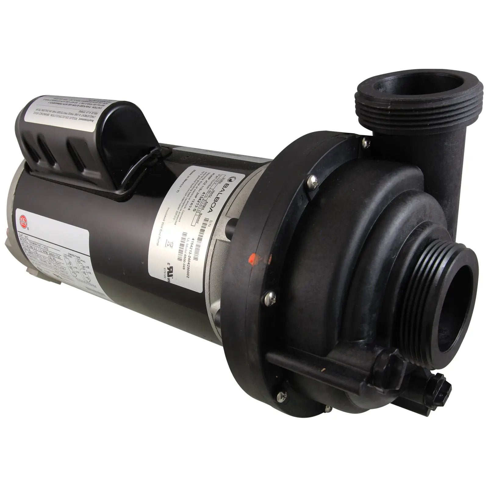 Balboa, 115V, 1.5HP, 2-Spd, 13.6A/3.6A, 2", Bracketless [6500-345] Spa Pumps 6500-345
