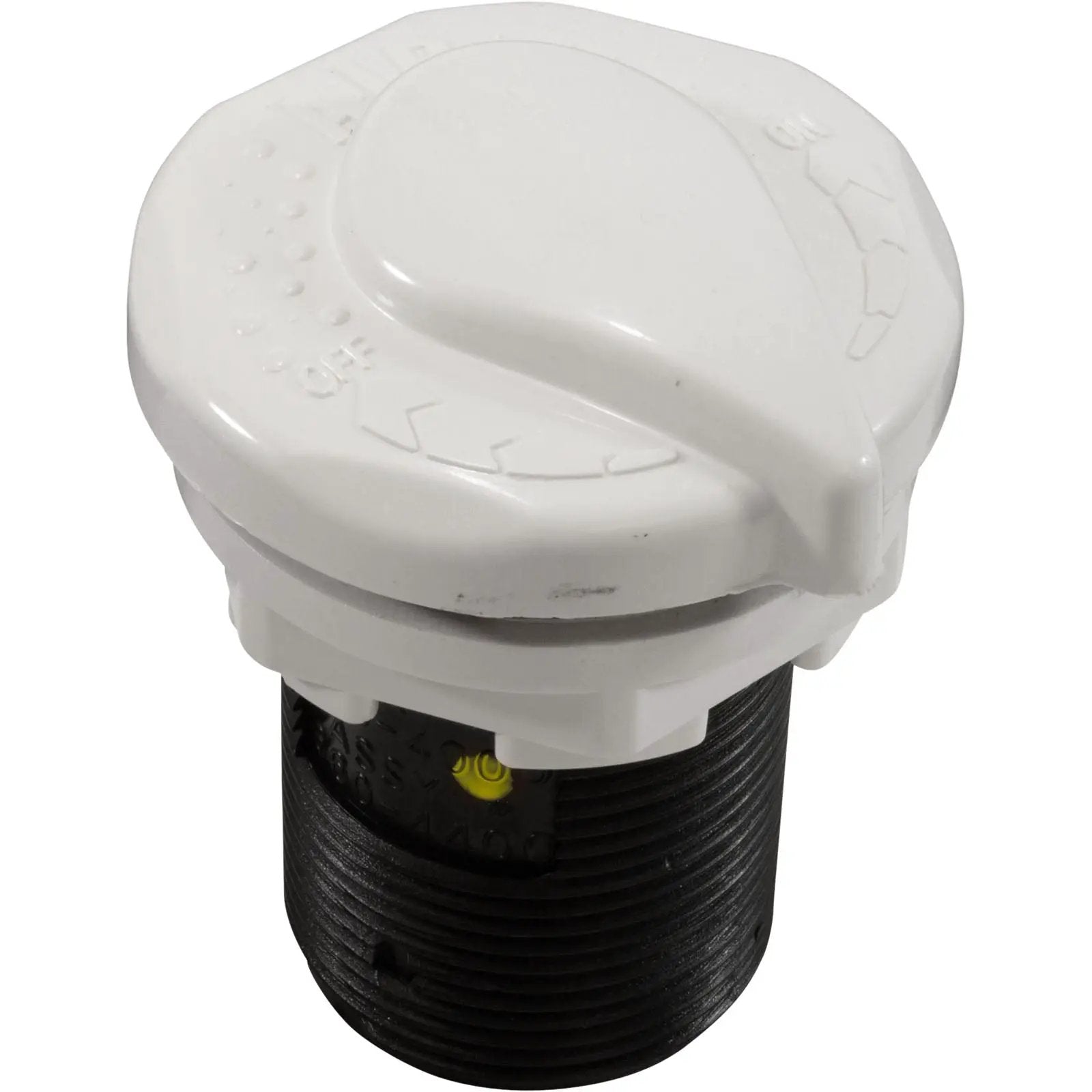 Waterway 2-1/2" Tru Seal Air Control [White] (660-4400) Spa Parts: Spa Air Controls 660-4400
