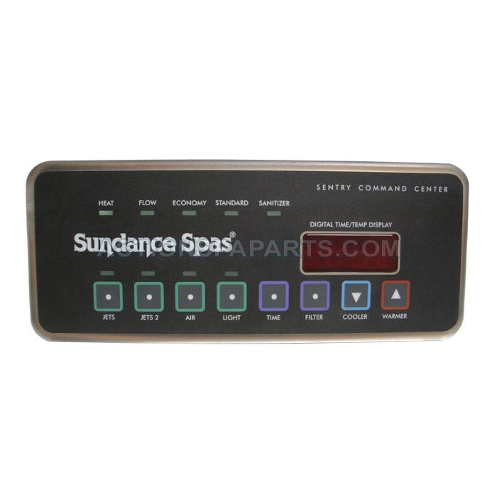 Sundance - 1997-1999 750 Control Panel (2 pump w/Blower) 6600-708