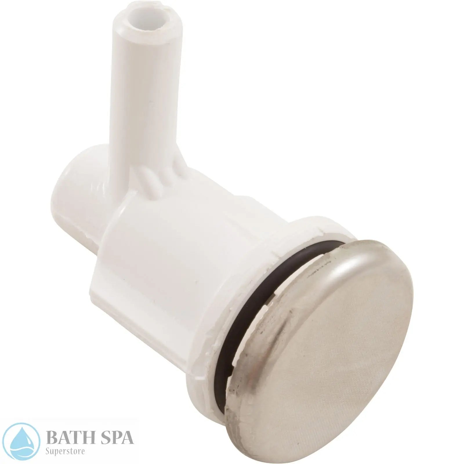 Waterway Complete Air Injector [3/8" SB Elbow] [Stainless Steel Escutcheon] (670-2210) Bath Parts: Bath Air Injectors 670-2210_XL