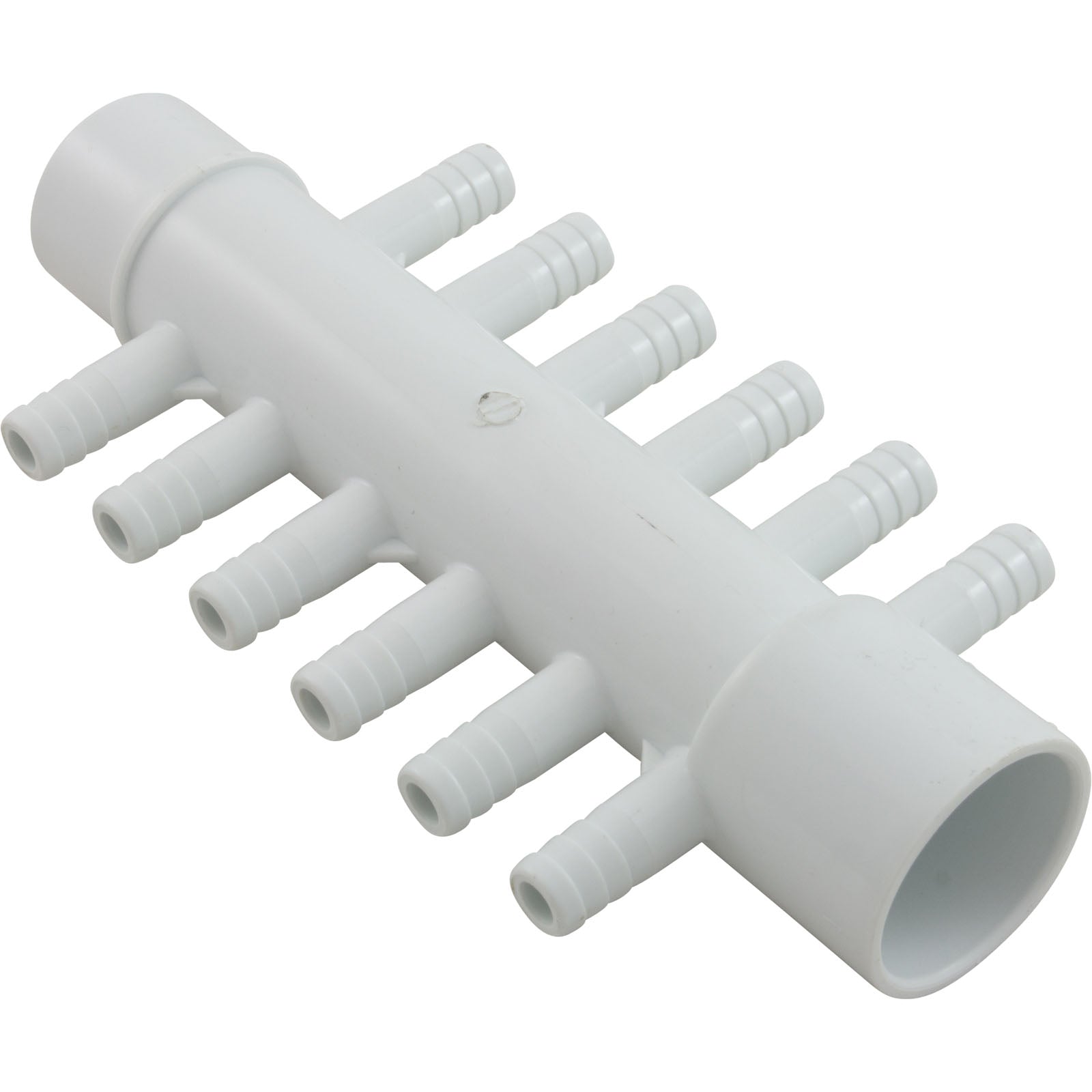Balboa 12-Port Air Manifold [3/8" Barb x 1" Slip x 1" Spigot] (53016200) PVC Plastic Fittings & Valves: Manifolds (Air) 672-0410