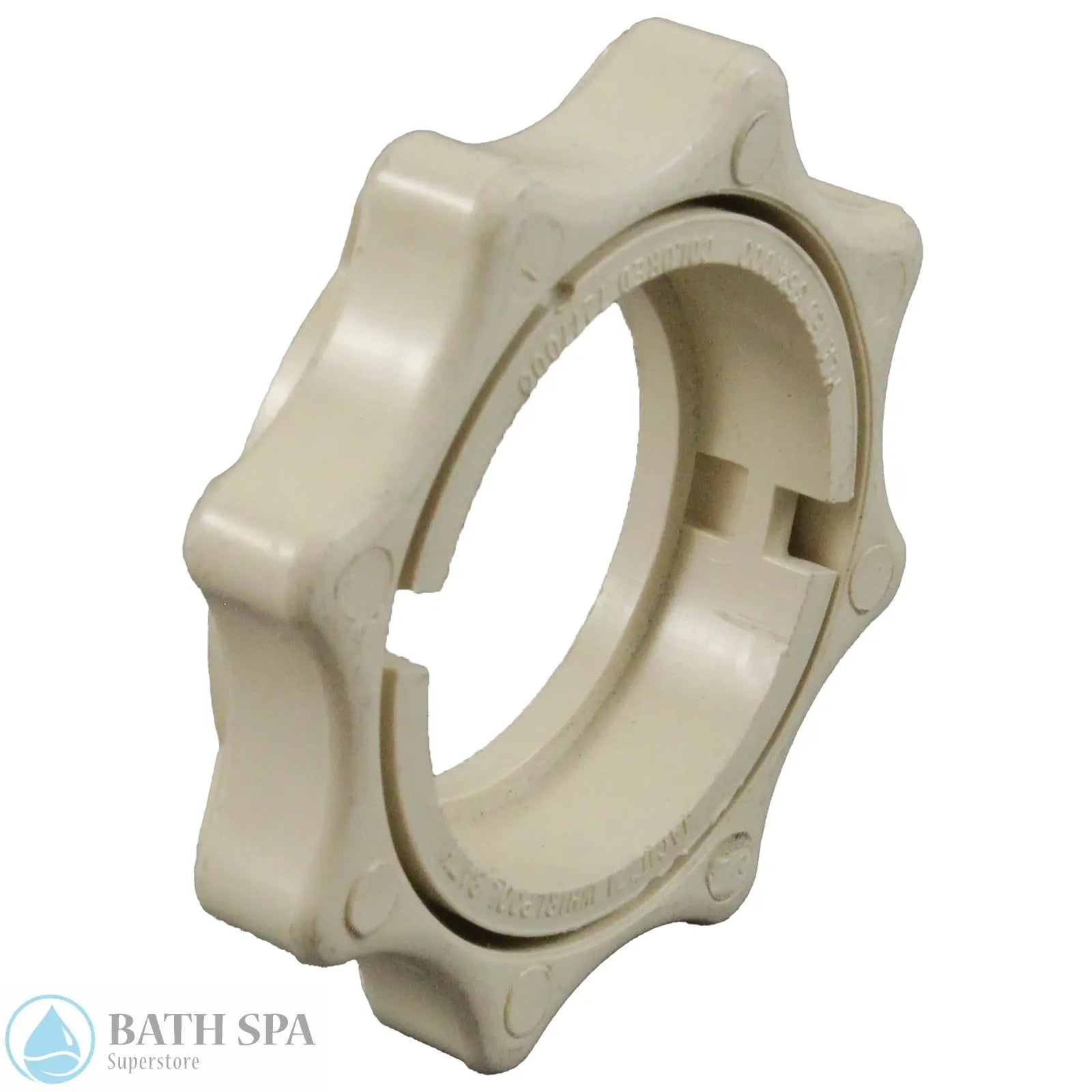 Jacuzzi Whirlpool Bath HTA Jet Body Venturi Handle [Almond] (7277914) Bath Parts: Bath Jet Trim (Jacuzzi Whirlpool) 7277914_back