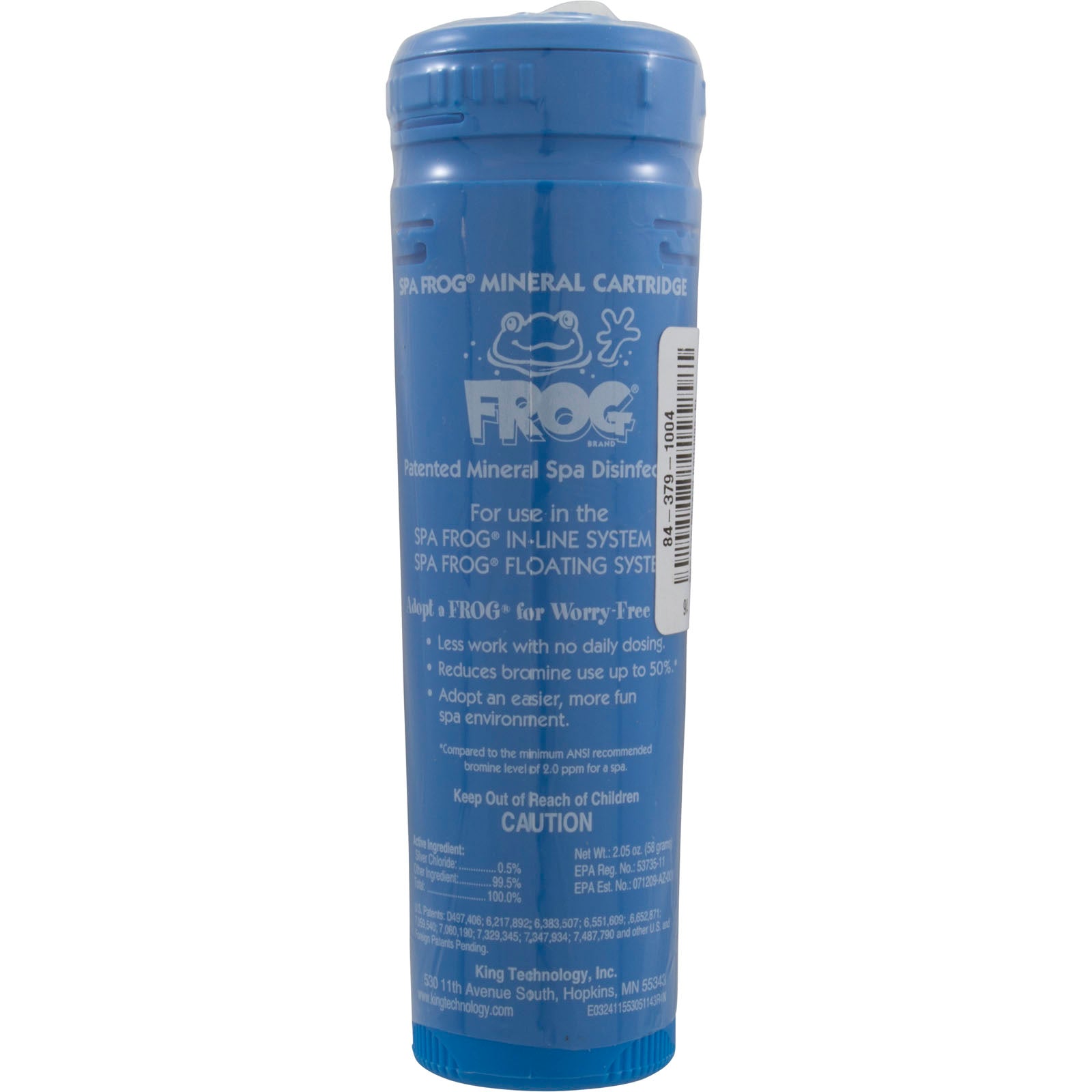 King Technology Spa Frog Mineral Cartridge [In-Line/Floating Sys] (01-14-3812)