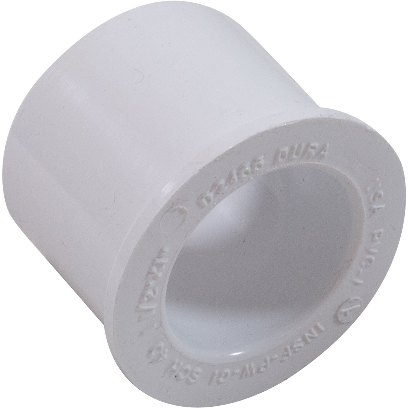 Lasco SCH40 PVC Reducer [1.5" Spigot x 1" Slip] (437-211)