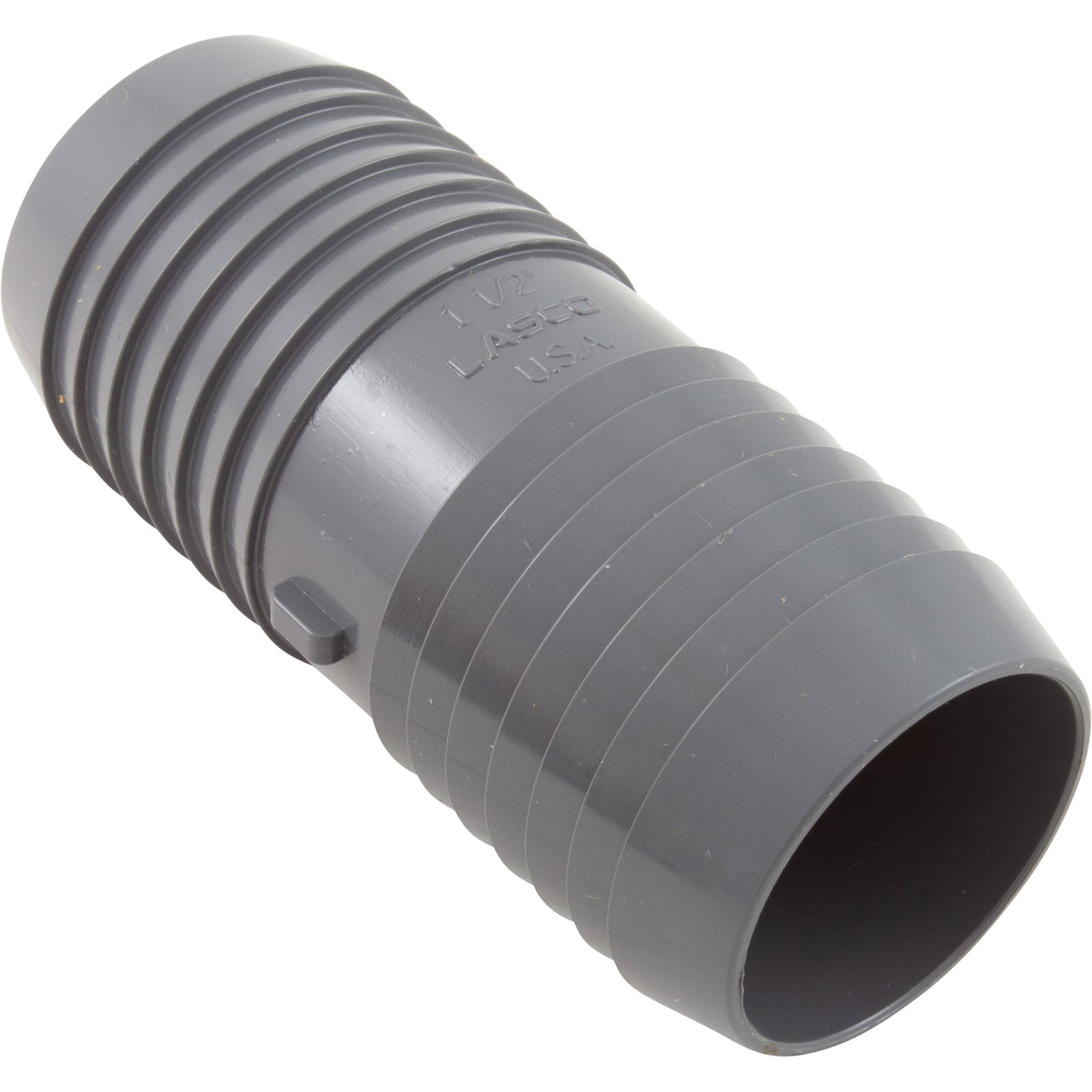 PVC Barb Coupling [1.5" Barb x 1.5" Barb] (1429-015)