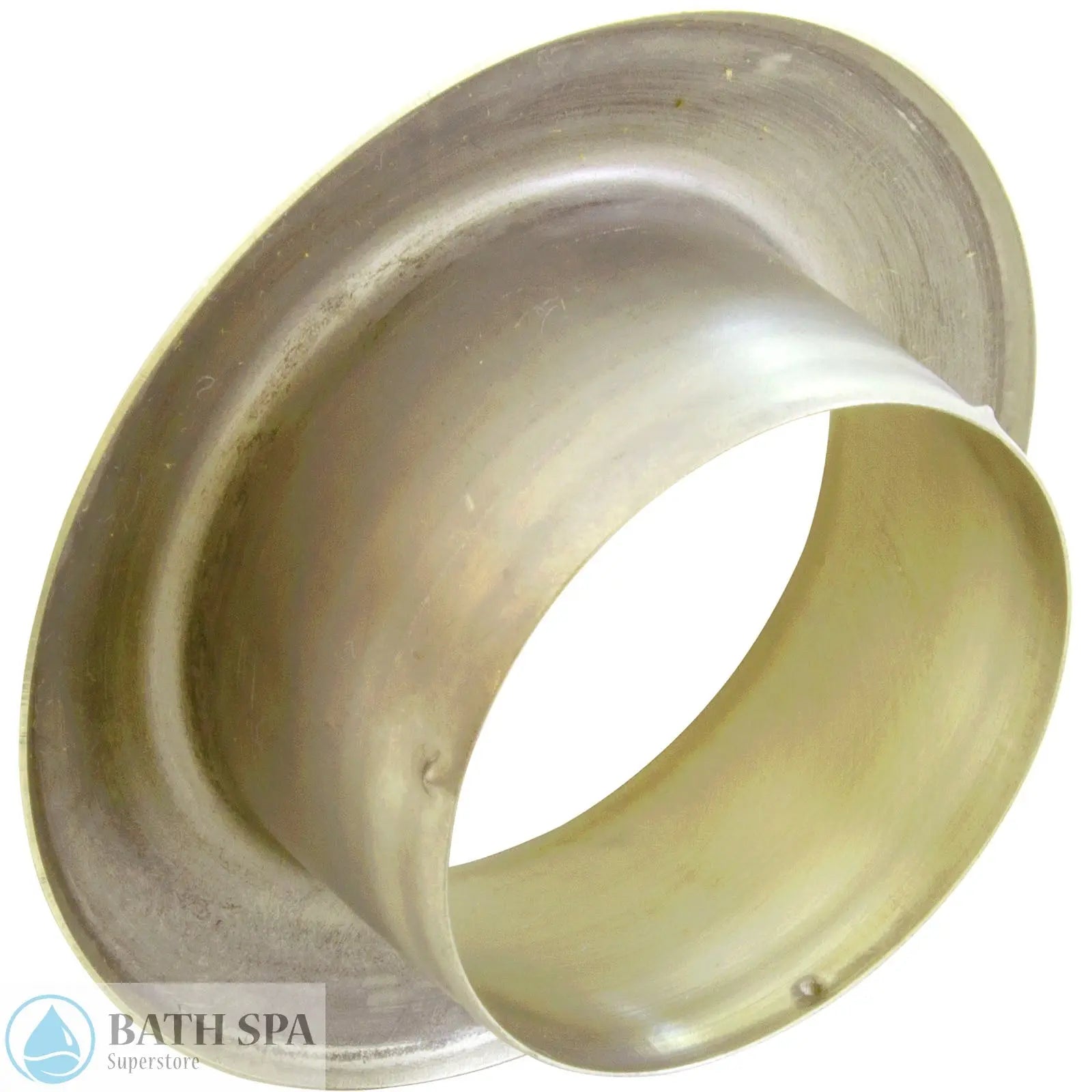 Waterway Poly Jet Escutcheon [3-1/4" FD] [Polished Brass] (916-1252) Spa Parts: Spa Jets (Waterway Poly Jets) 916-1252E-REVERSE