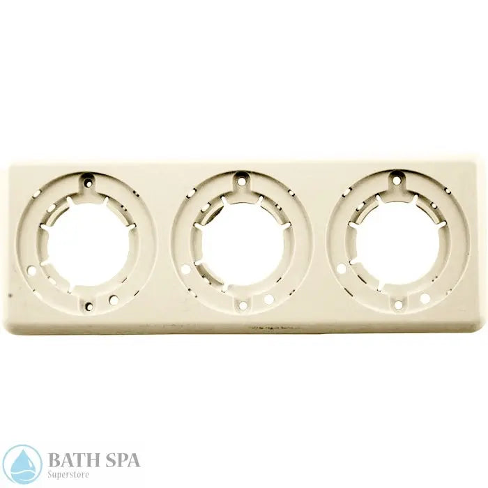 Jacuzzi Whirlpool Bath 3 Position Control Panel [1. Panel] [Oyster] (9224969) Bath Parts: Bath Air Controls (Jacuzzi Whirlpool) 9224969