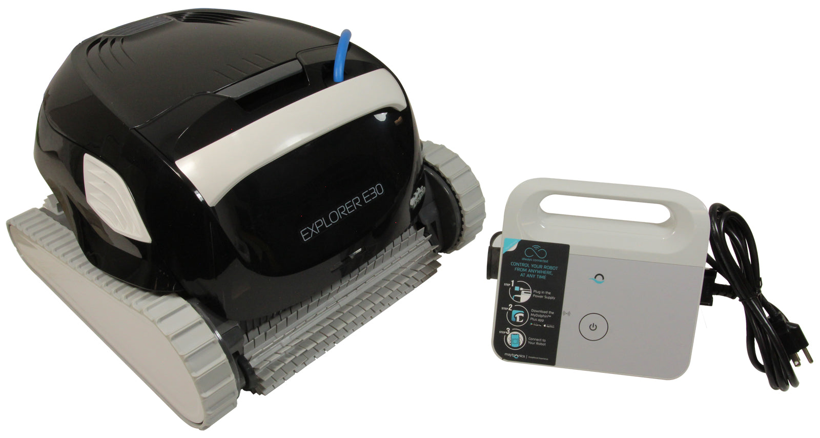 Maytronics Dolphin Explorer E30, Robotic, IG, WiFi [Pool Cleaner] (99996241-XPI)