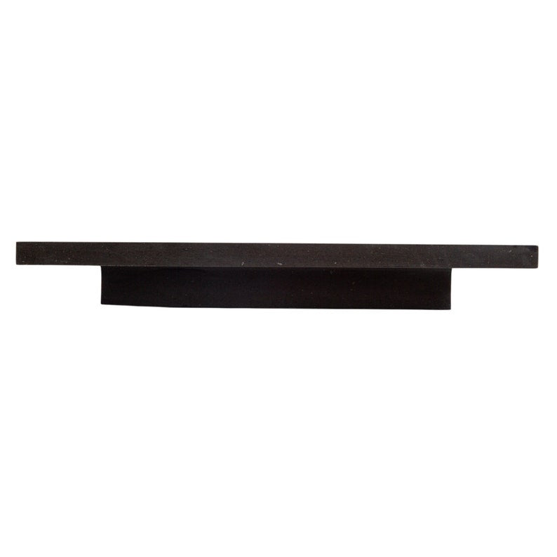 Black Andesite Natural Stone Rectangular Sink Honed/Matte (W)20" (L)33" (H)6"