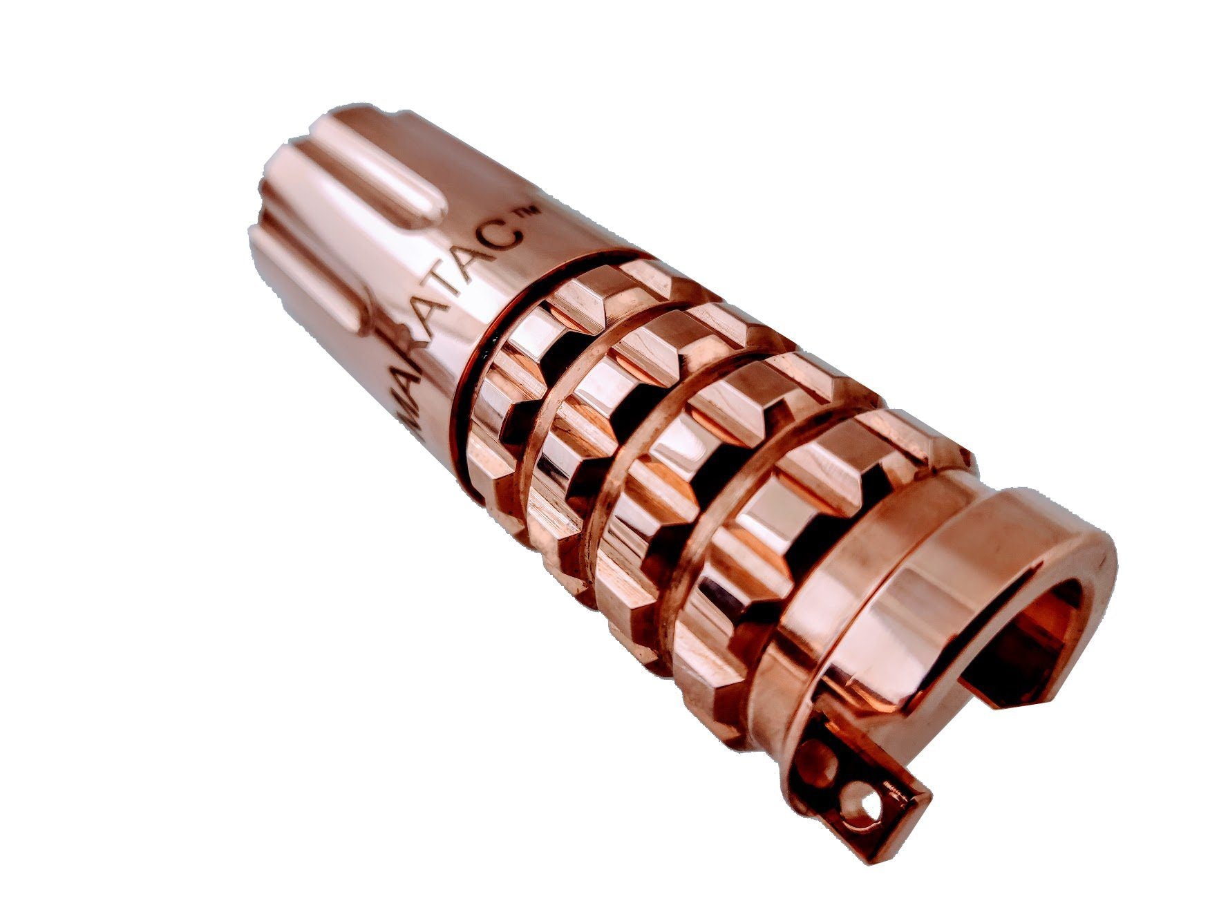 Copper CR123 LED Flashlight by Maratac® REV 3