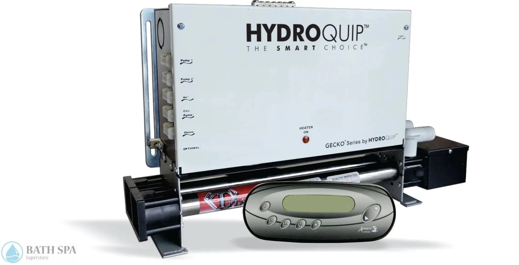 Hydro-Quip Spa Control, HQ-Gecko [50hZ] [CS6P52Y] [230v] 3.0kW, in.k450 Spa Parts: Spa Control Systems (hydro-quip) CS6P52YwithK450