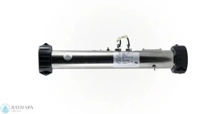 Balboa Flo-Thru Spa Heater M7 4.0 kW [2" x 15"] [240v] W/Stud Titanium (26-3330-5T-K) Spa Parts: Spa Heaters (Balboa Spa Heaters) Caldera_Spa_4.0kW_Flo-Thru_Heater_Assembly_26-3330-5S-K
