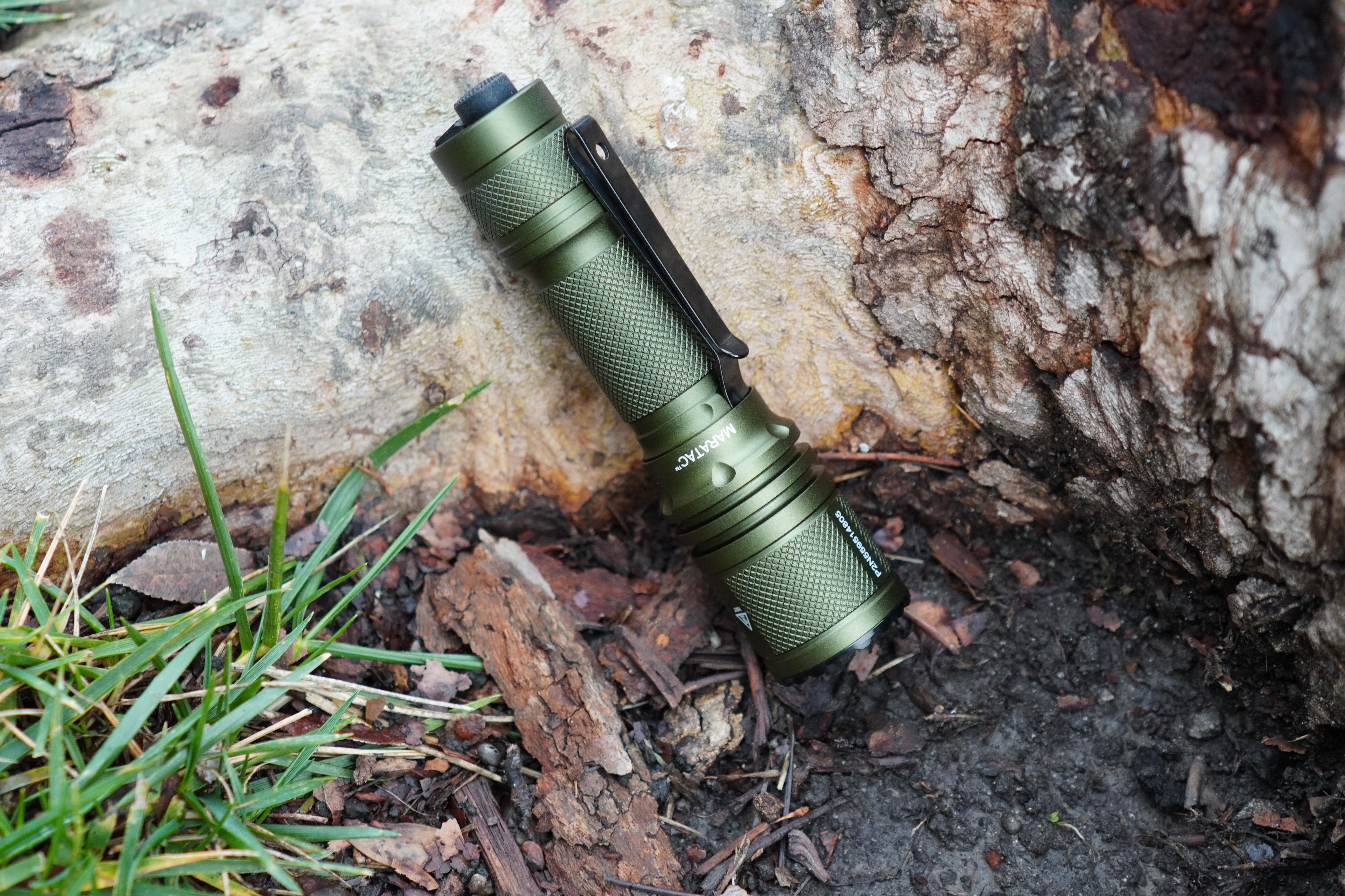 OD Green - Tactical Defender P16 Dual Switch / Acebeam® & Maratac® Colab Flashlight - CC Exclusive!