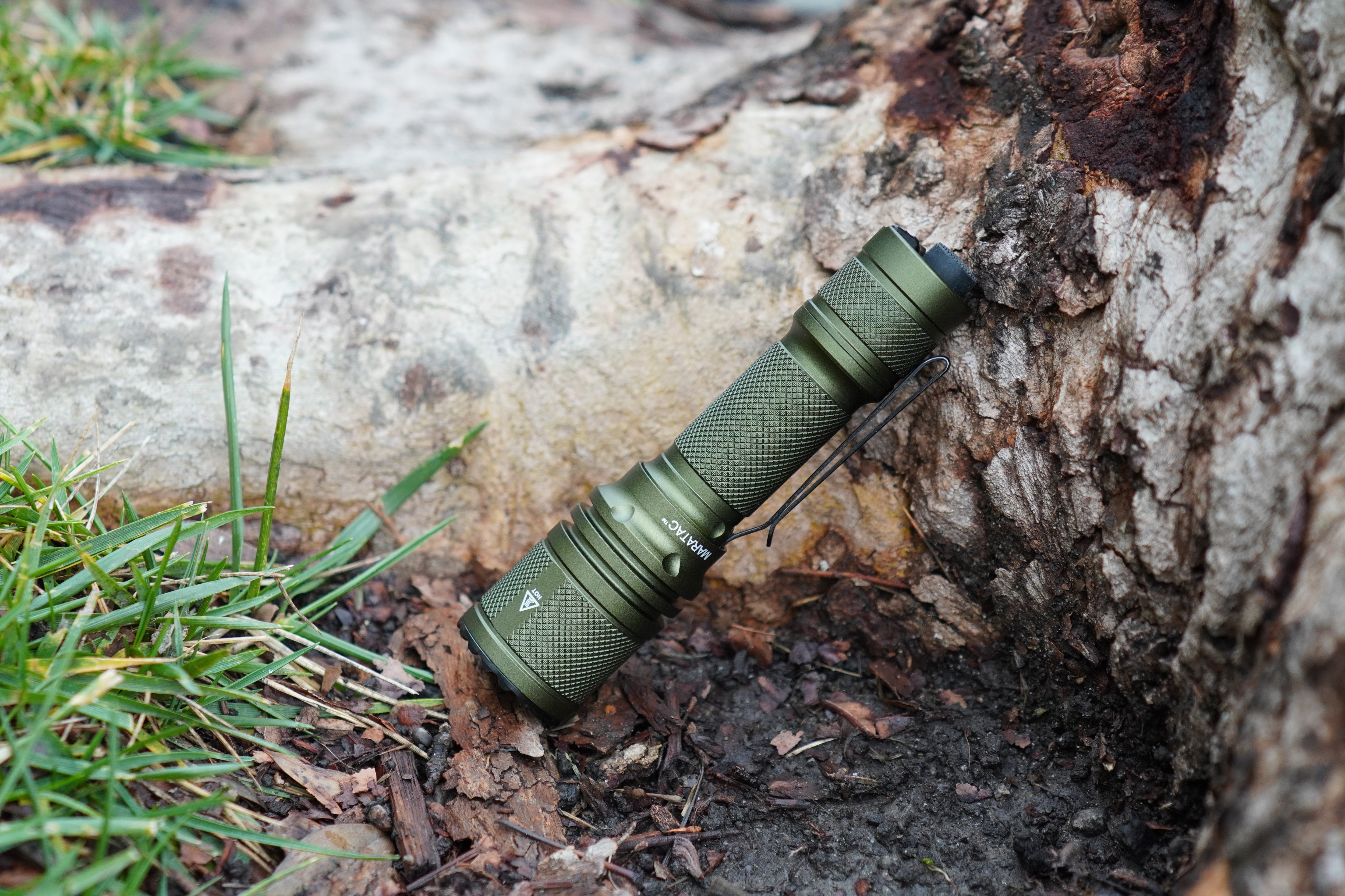 OD Green - Tactical Defender P16 Dual Switch / Acebeam® & Maratac® Colab Flashlight - CC Exclusive!