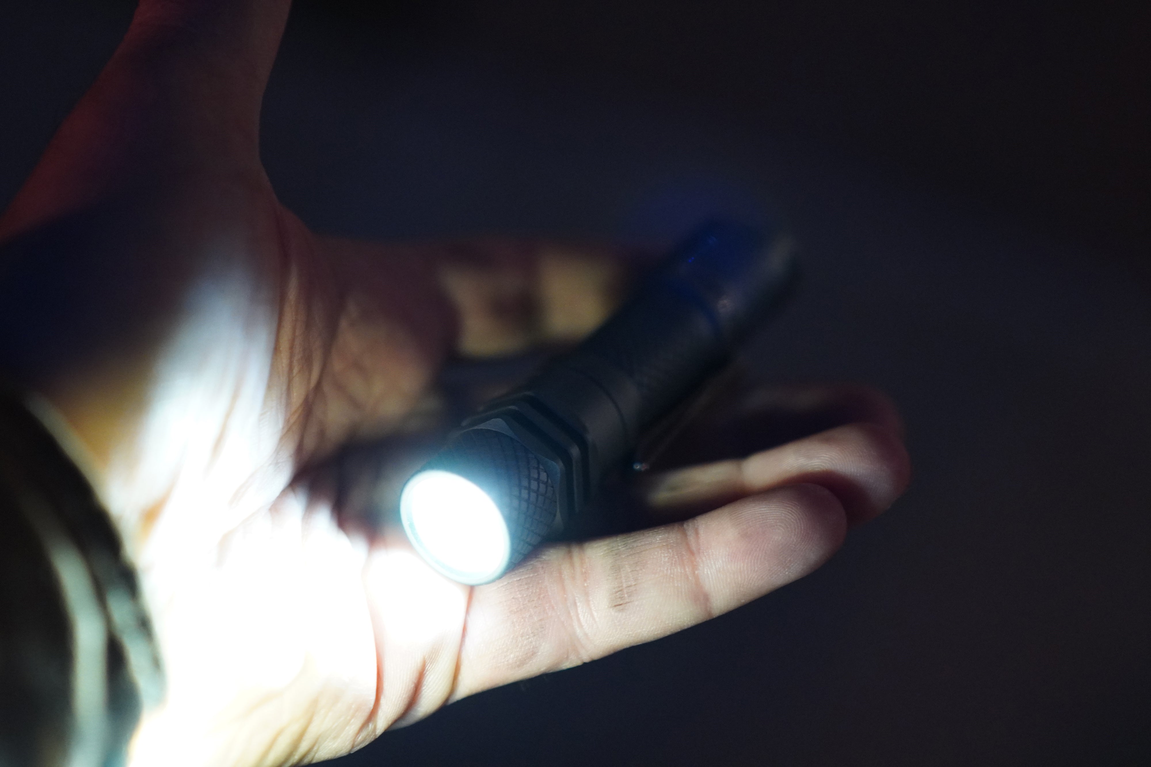 Mini LEP Cosmos - Laser Flashlight 14500 By Maratac® - Gray