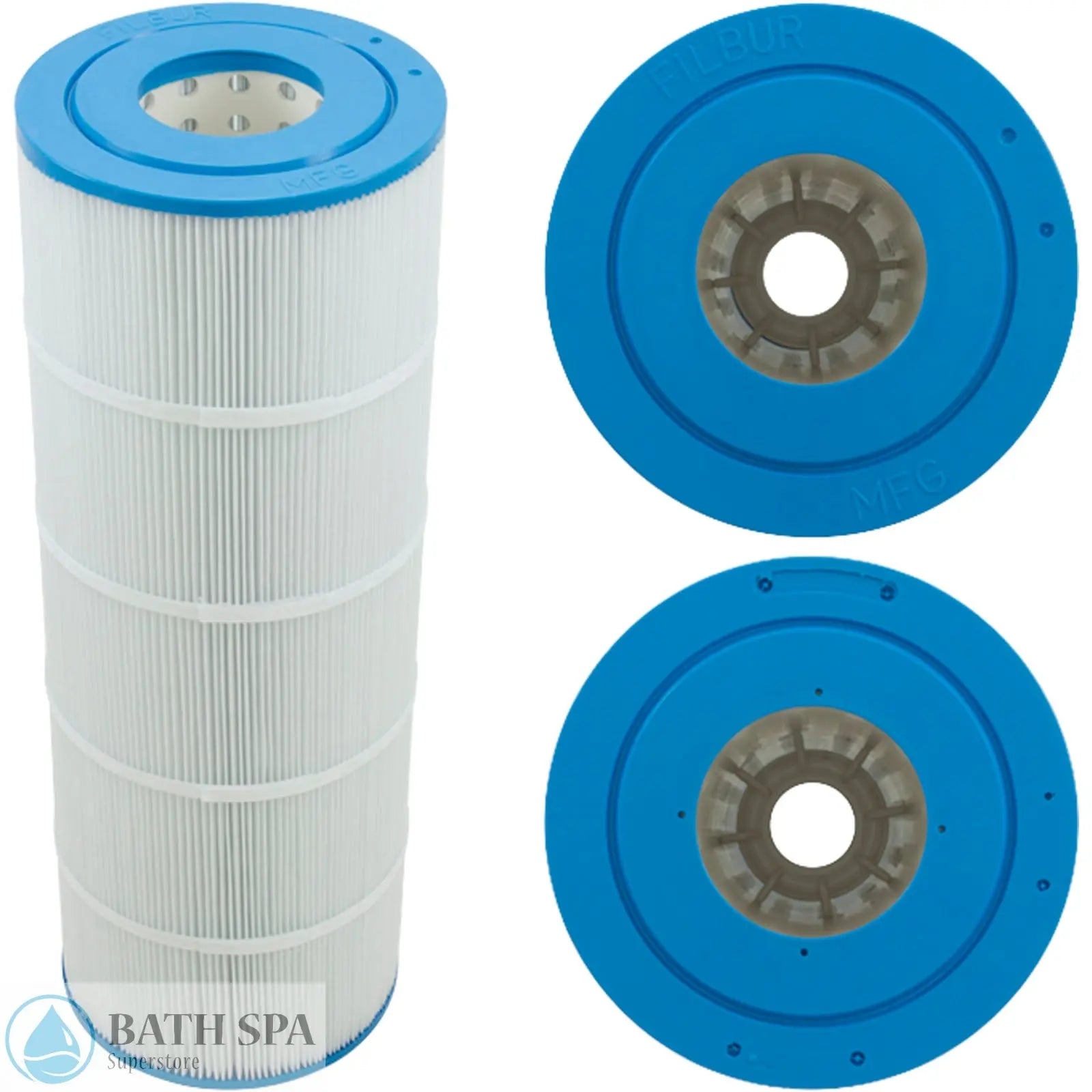 Filbur FC-1976 Spa/Pool Replacement Filter Cartridge Spa Filters: Replacement Cartridges - Filbur 7" Outside Diameter Cartridge FC-1976