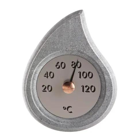 Hukka Pisarainen Droplet Sauna Celsius Thermometer Soapstone Round [11010] Steamers: Steamer Parts Hukka_20Pisarainen_20Thermometer_20Celsius_202