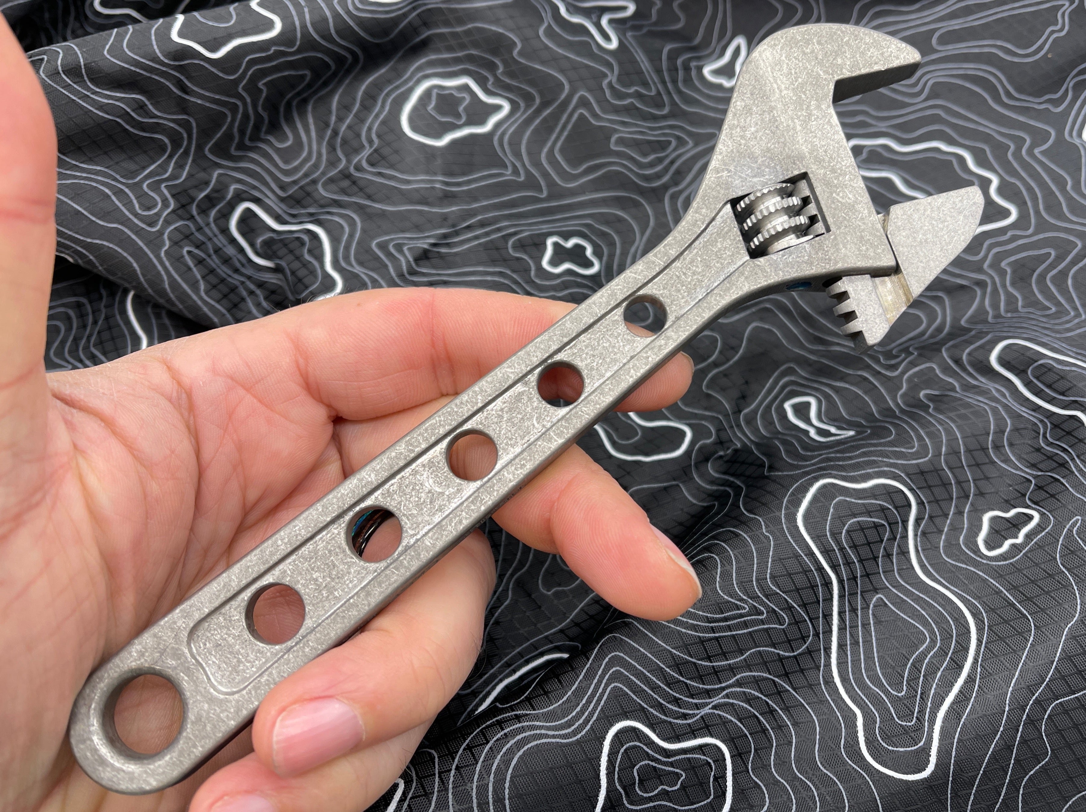 8 Inch  - Titanium Adjustable Wrench - ( NSN Pending ) 🚨 New Batch #2 🚨