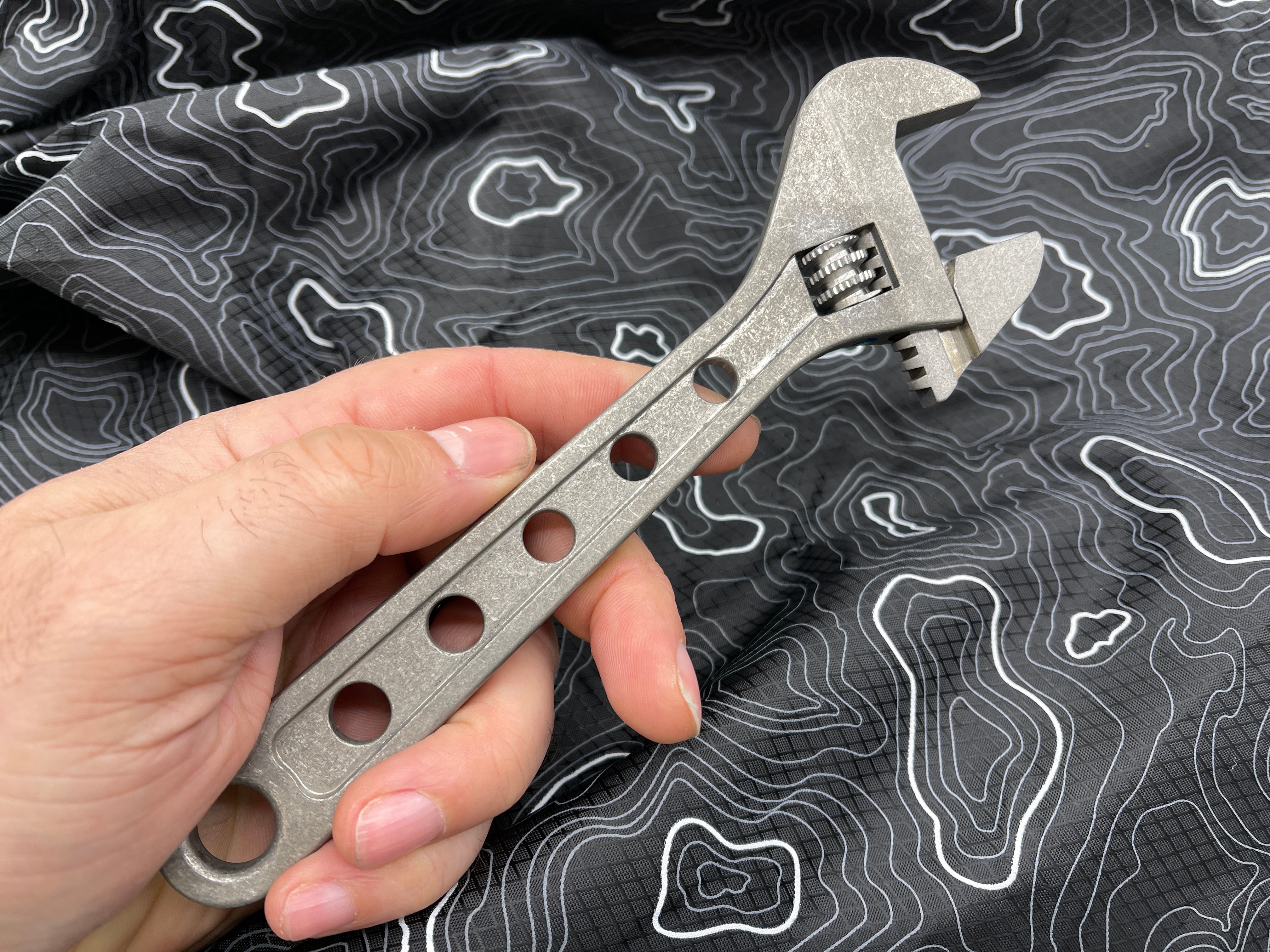 8 Inch  - Titanium Adjustable Wrench - ( NSN Pending ) 🚨 New Batch #2 🚨