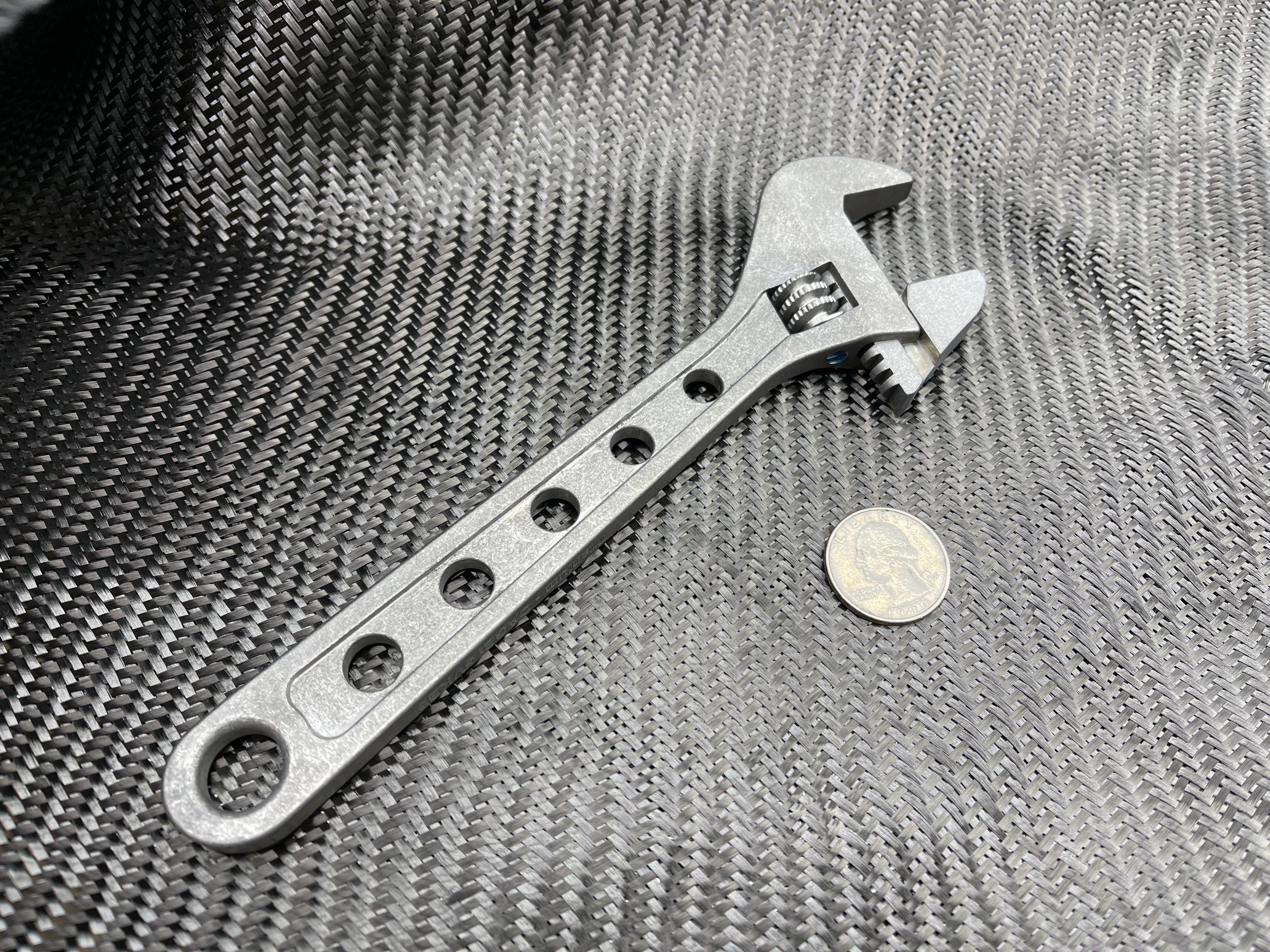 8 Inch  - Titanium Adjustable Wrench - ( NSN Pending ) 🚨 New Batch #2 🚨