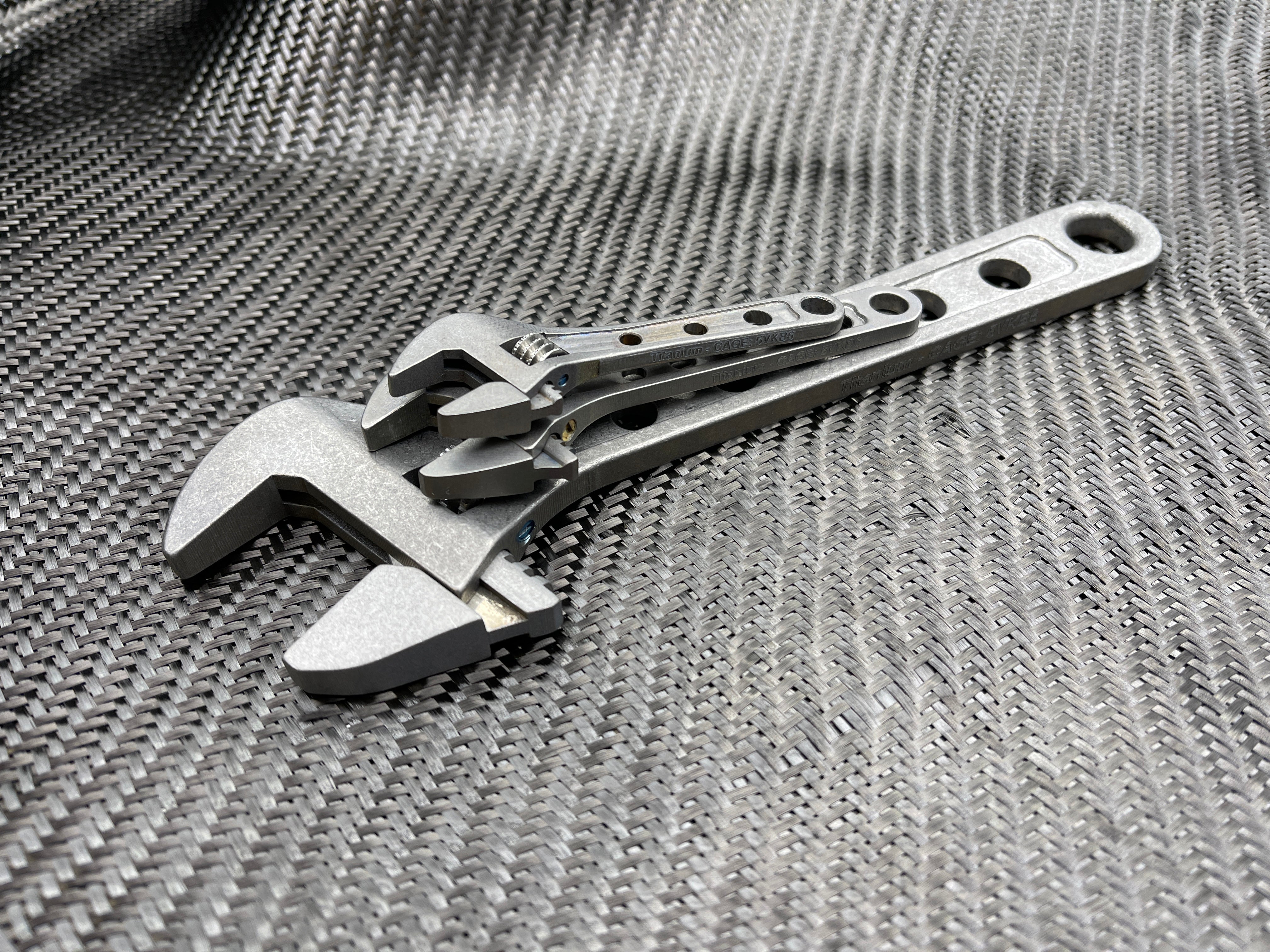 8 Inch  - Titanium Adjustable Wrench - ( NSN Pending ) 🚨 New Batch #2 🚨