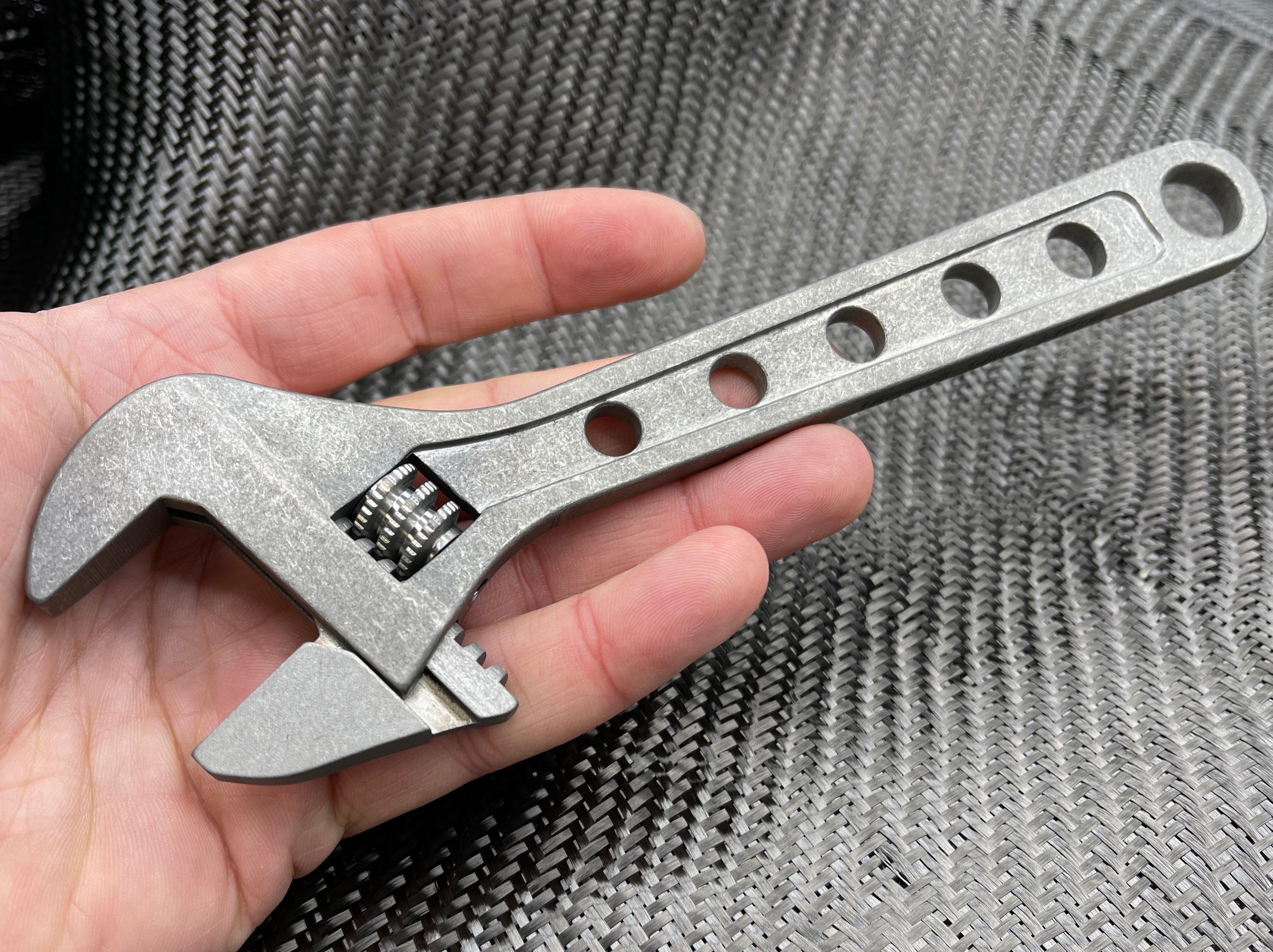 8 Inch  - Titanium Adjustable Wrench - ( NSN Pending ) 🚨 New Batch #2 🚨