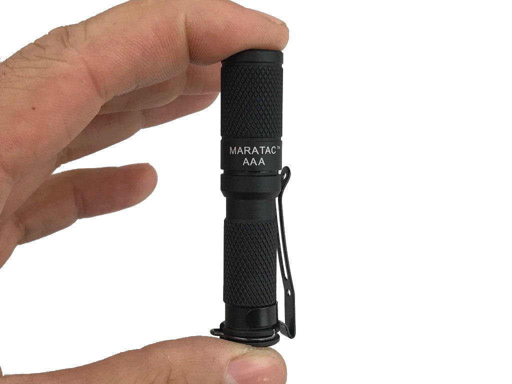 Anodized Aluminum AAA Flashlight by Maratac® Rev 5