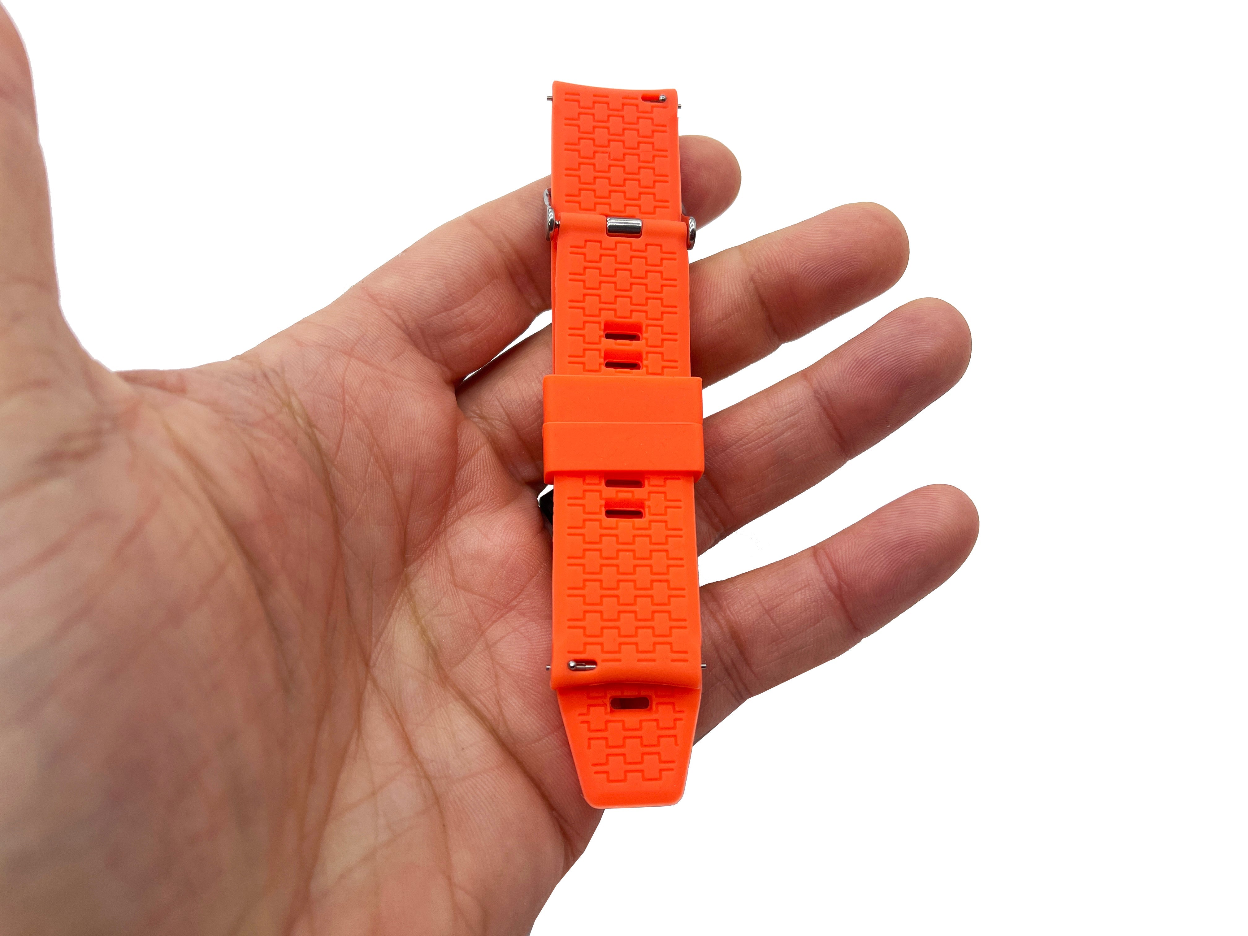 Silicone Zulu® Two Piece Watch Bands by Maratac®