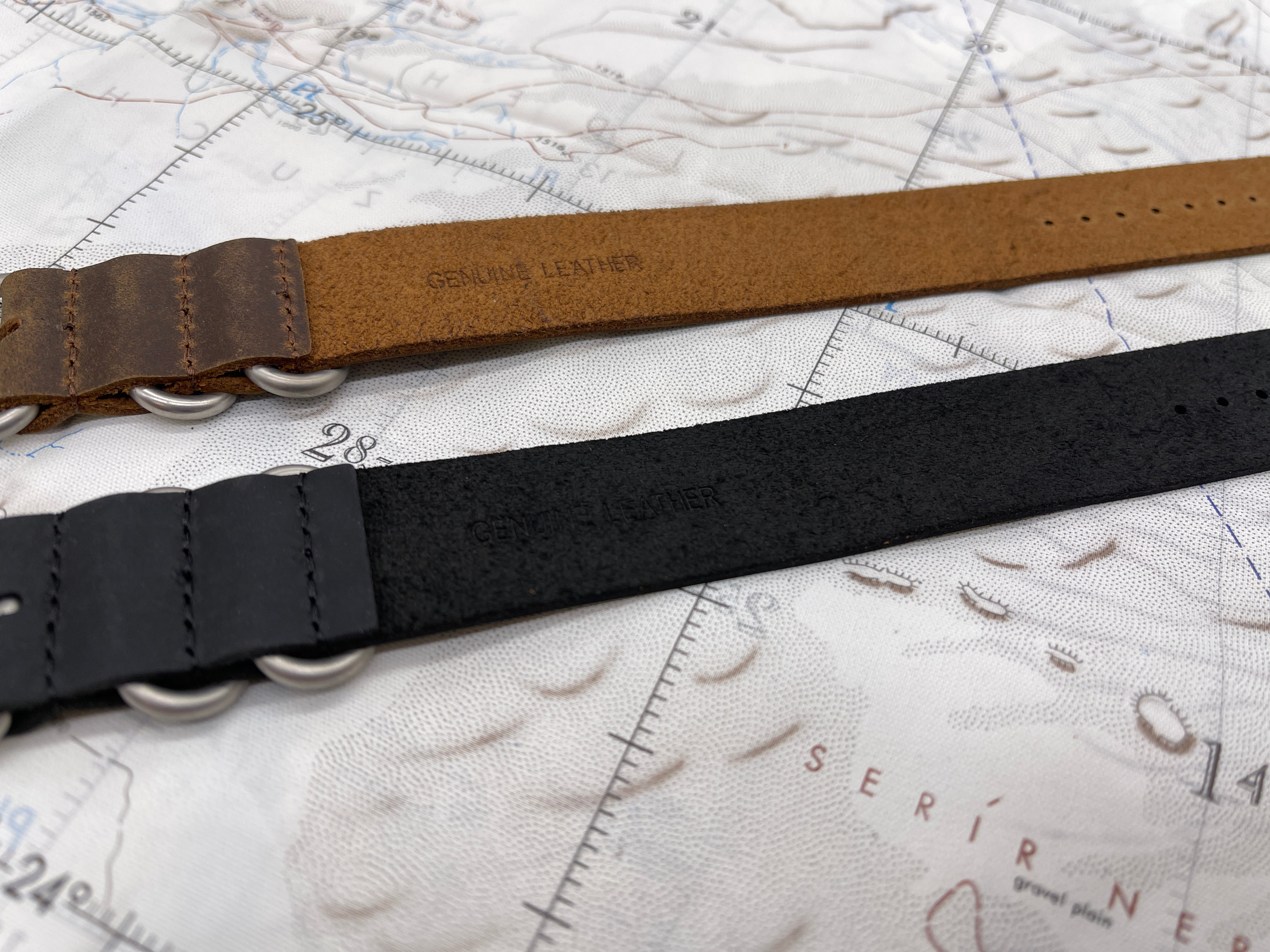 Leather ZULU® 1 Piece Watch Straps by Maratac®