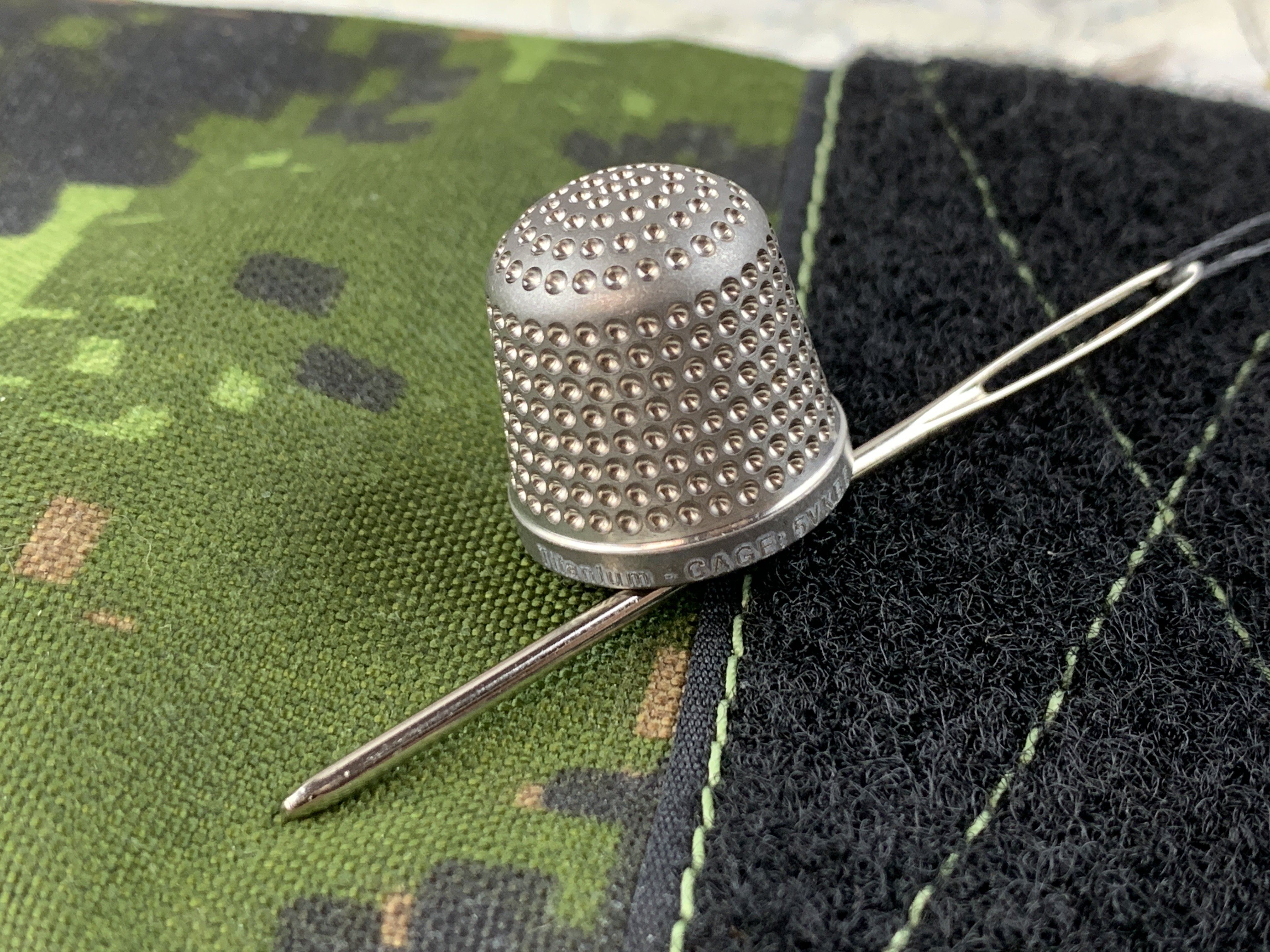 Indestructible Titanium Thimble by Maratac®