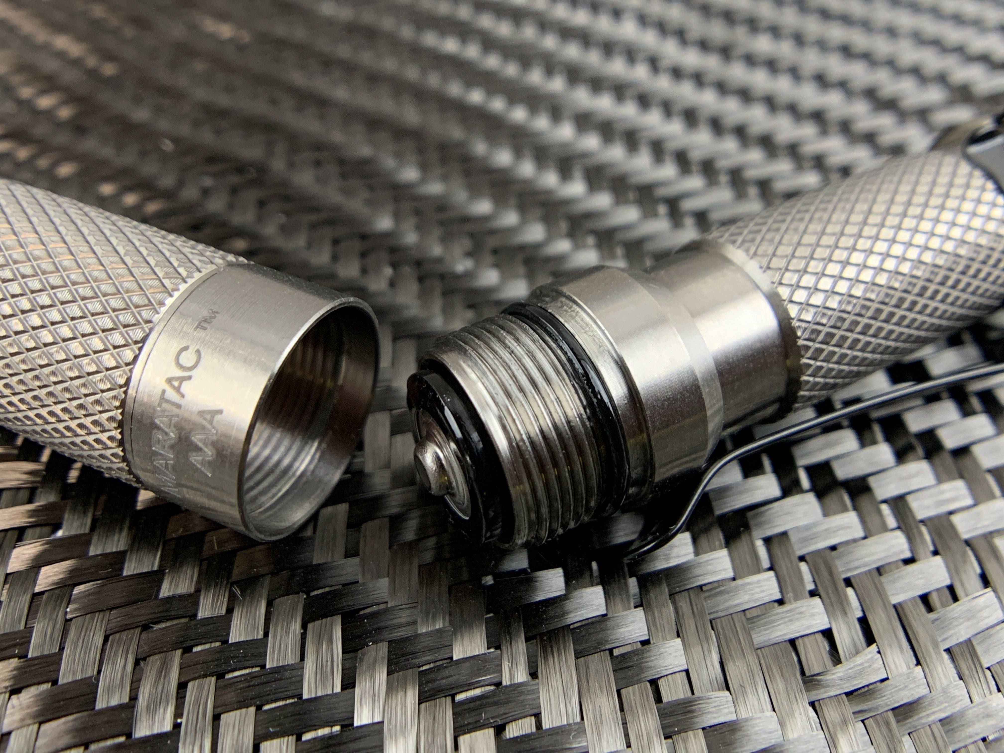 Titanium AAA Flashlight by Maratac® REV 5