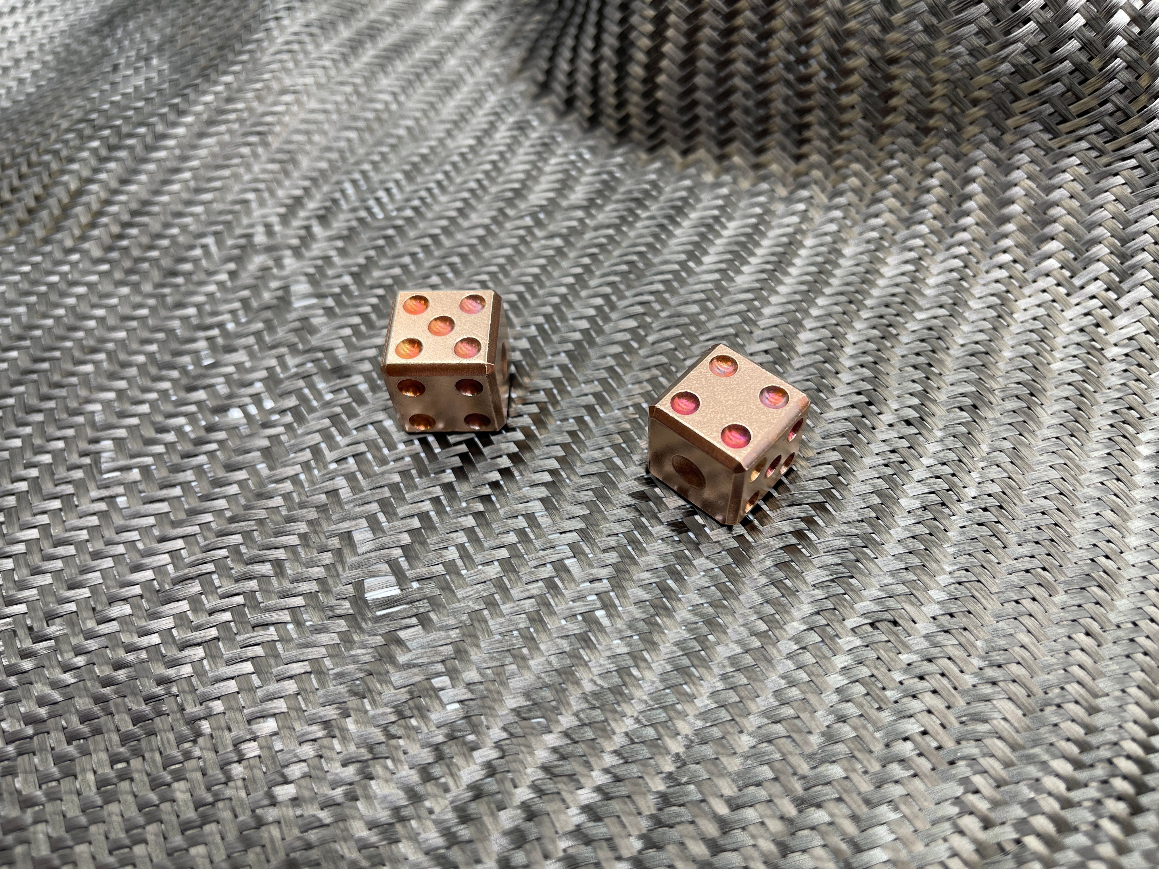 Pair-A-Dice - Copper Dice Set