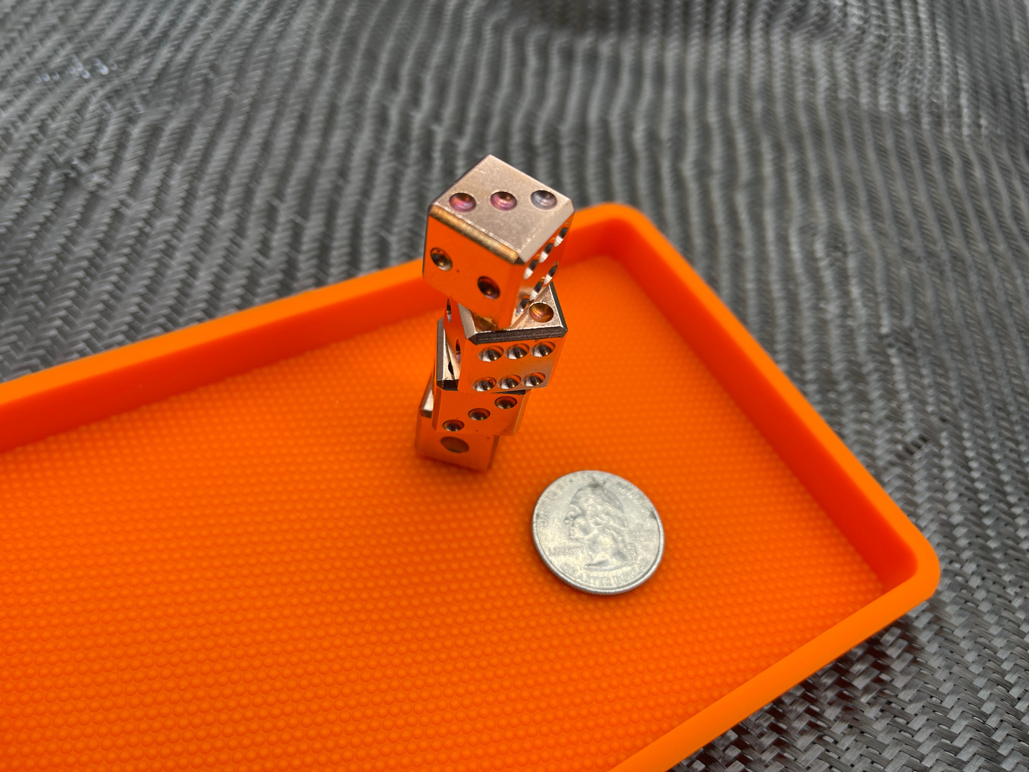 Pair-A-Dice - Copper Dice Set