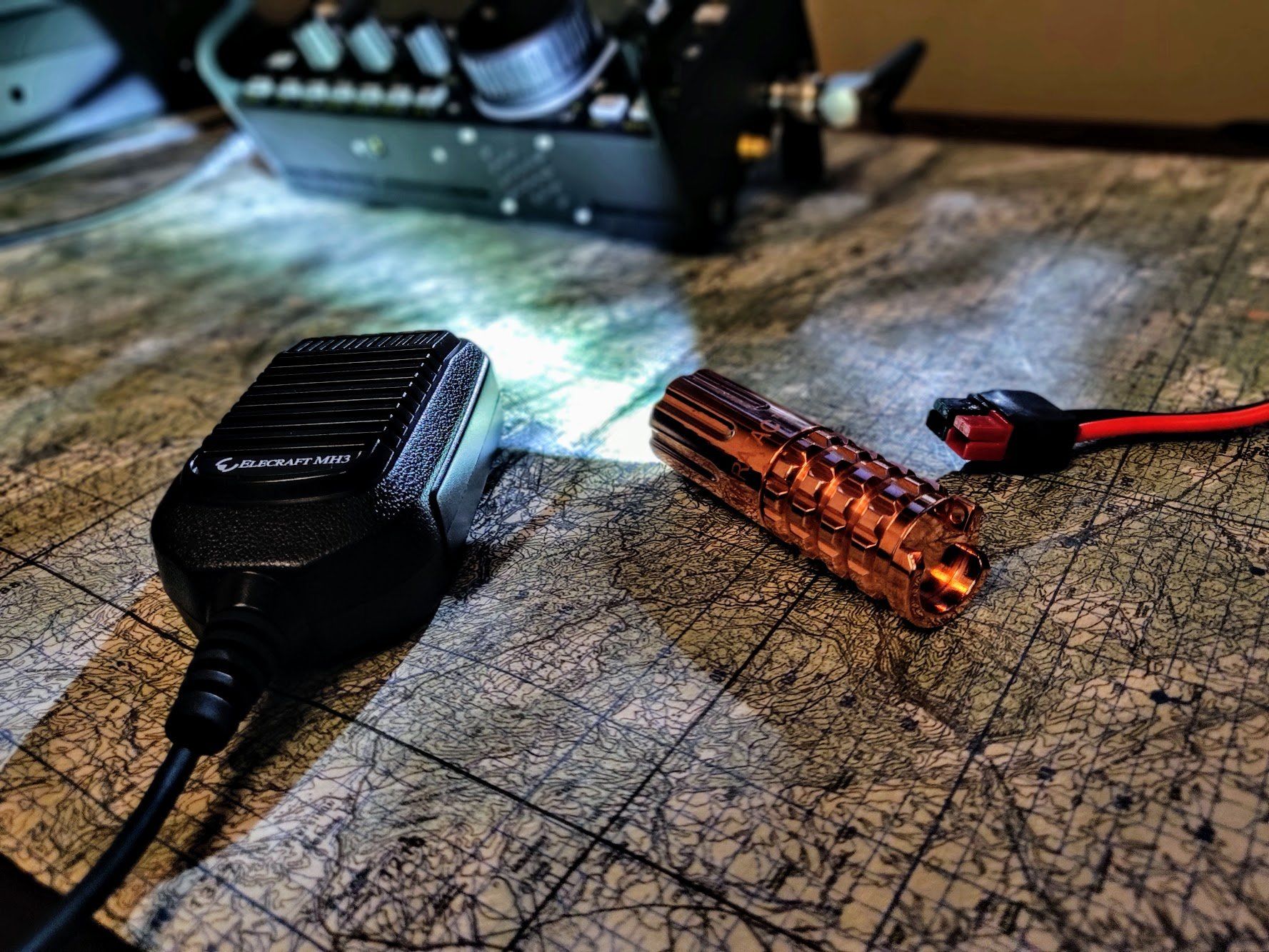 Copper CR123 LED Flashlight by Maratac® REV 3