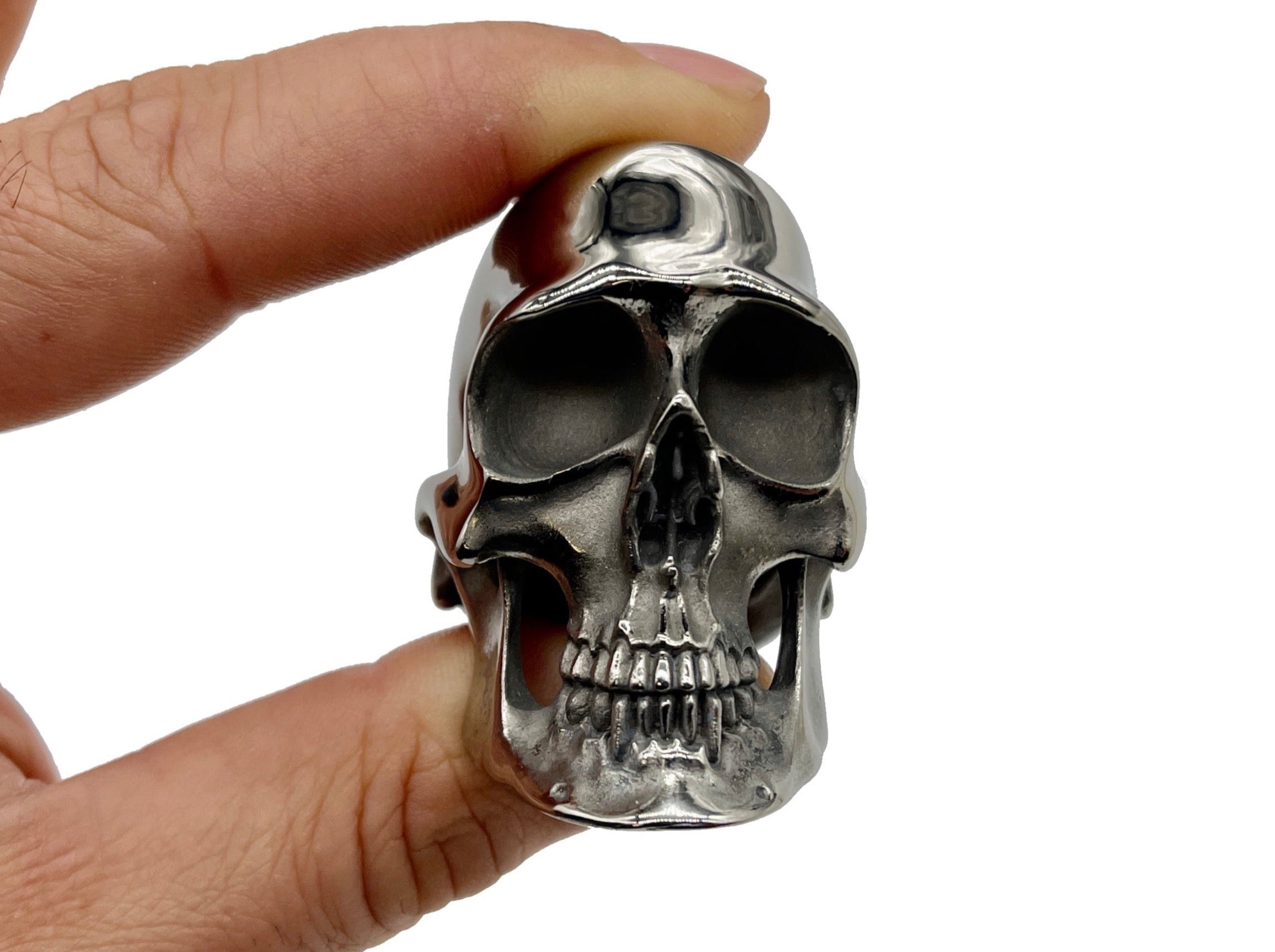 Custom Titanium Colossus Skull by Tony Fabrioli  ( Limited Run! )