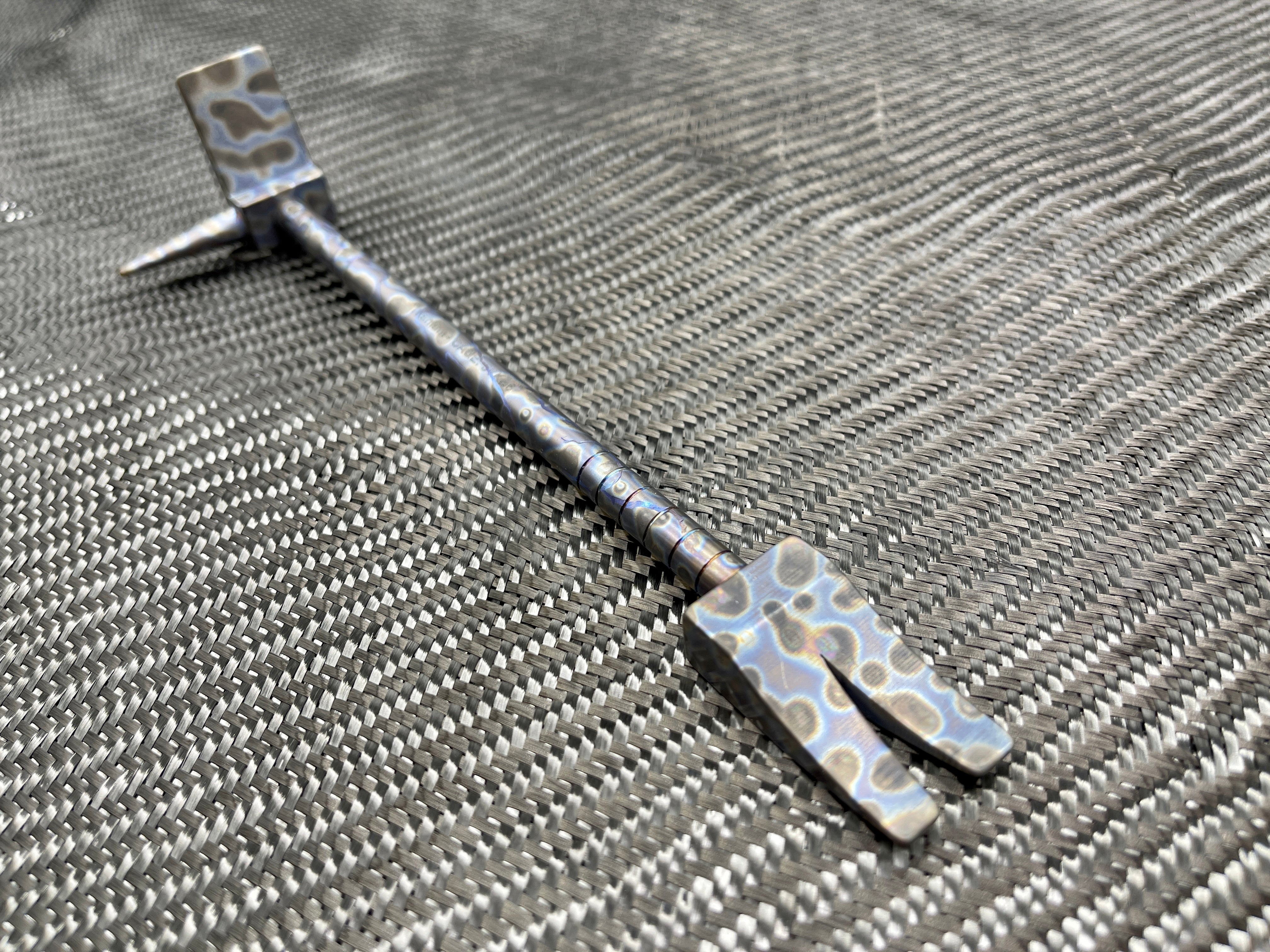 8" Ti Hooligan Forced Entry Tool - Titanium