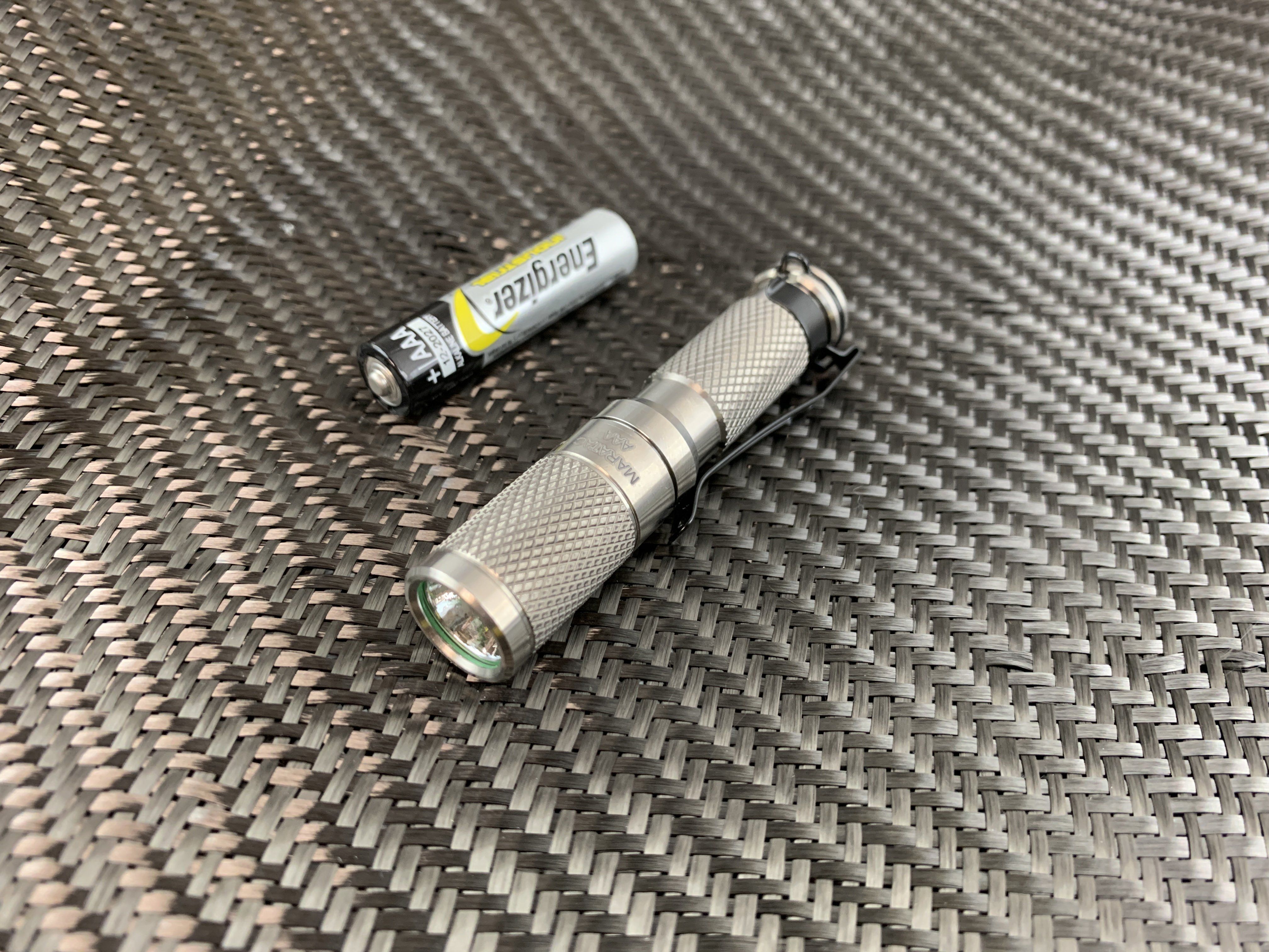 Titanium AAA Flashlight by Maratac® REV 5