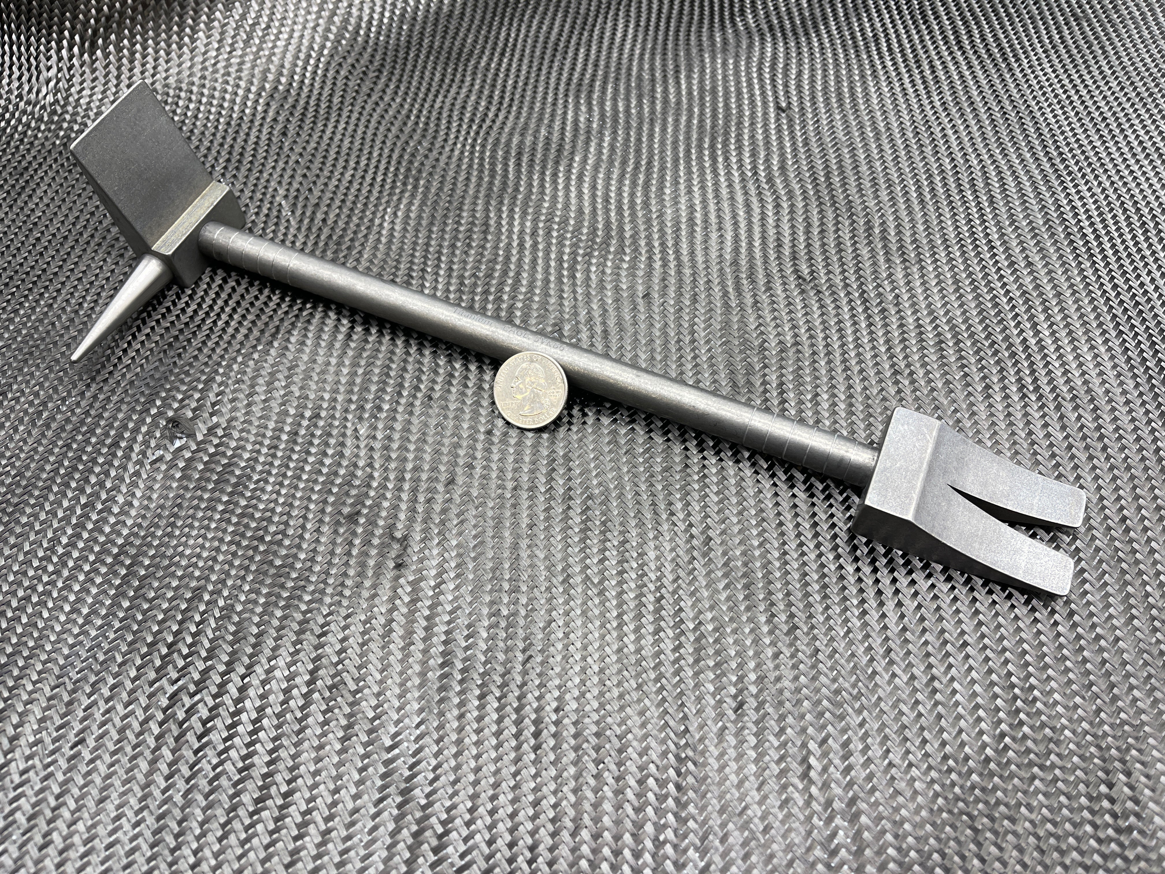 12" XL Ti Hooligan Forced Entry Tool - Titanium