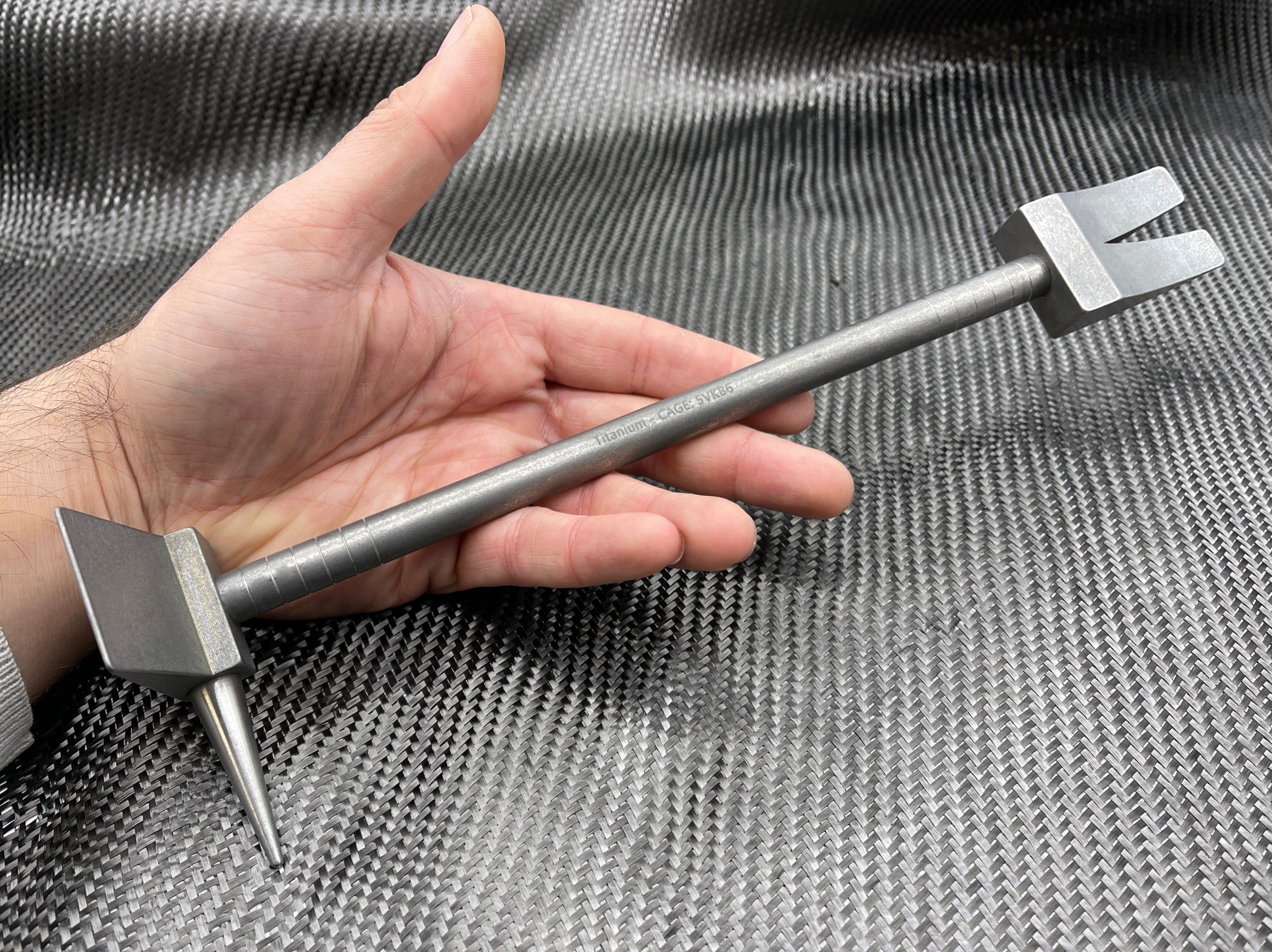 12" XL Ti Hooligan Forced Entry Tool - Titanium