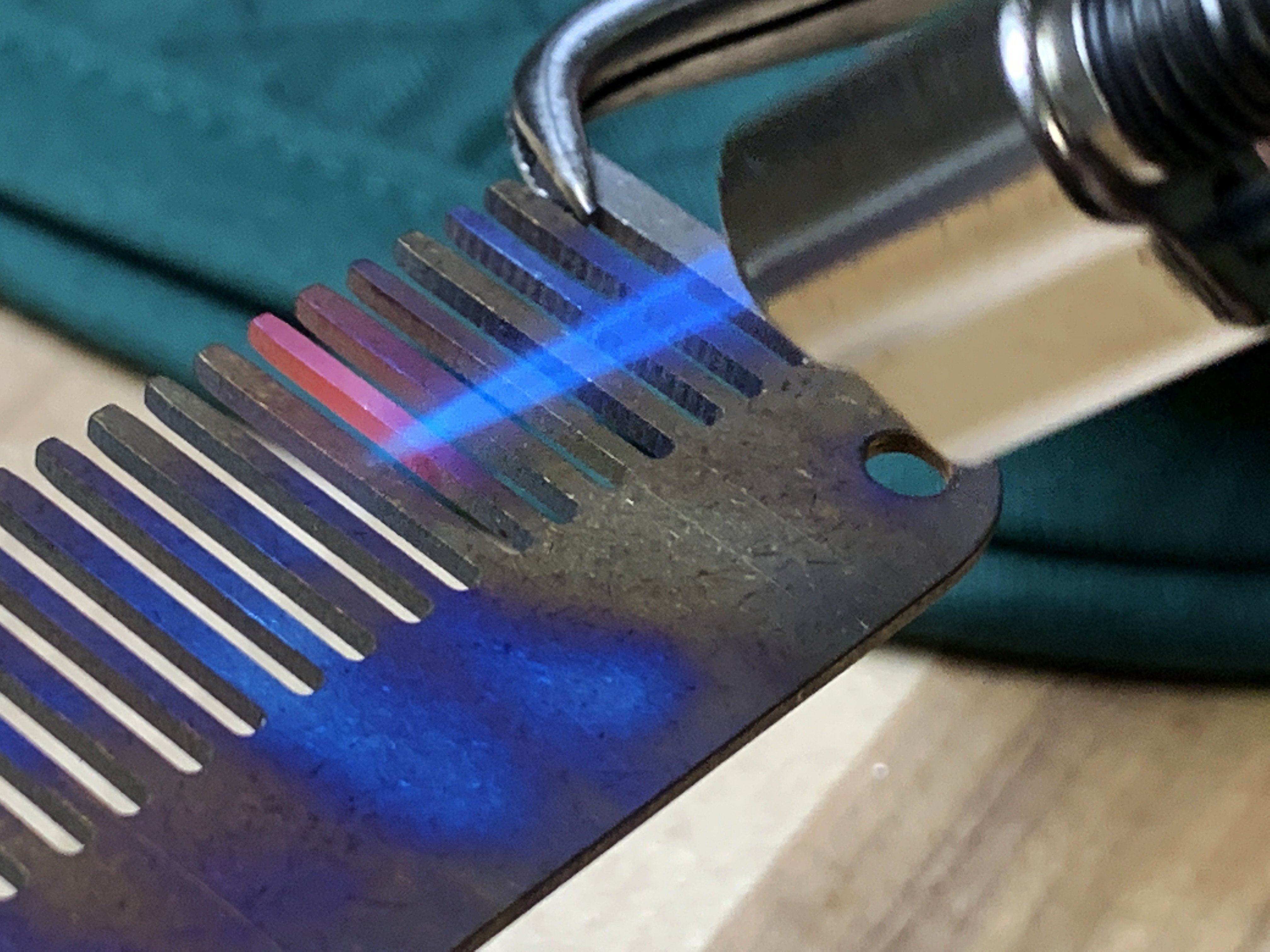 Exclusive Titanium Comb - Limited Overrun!