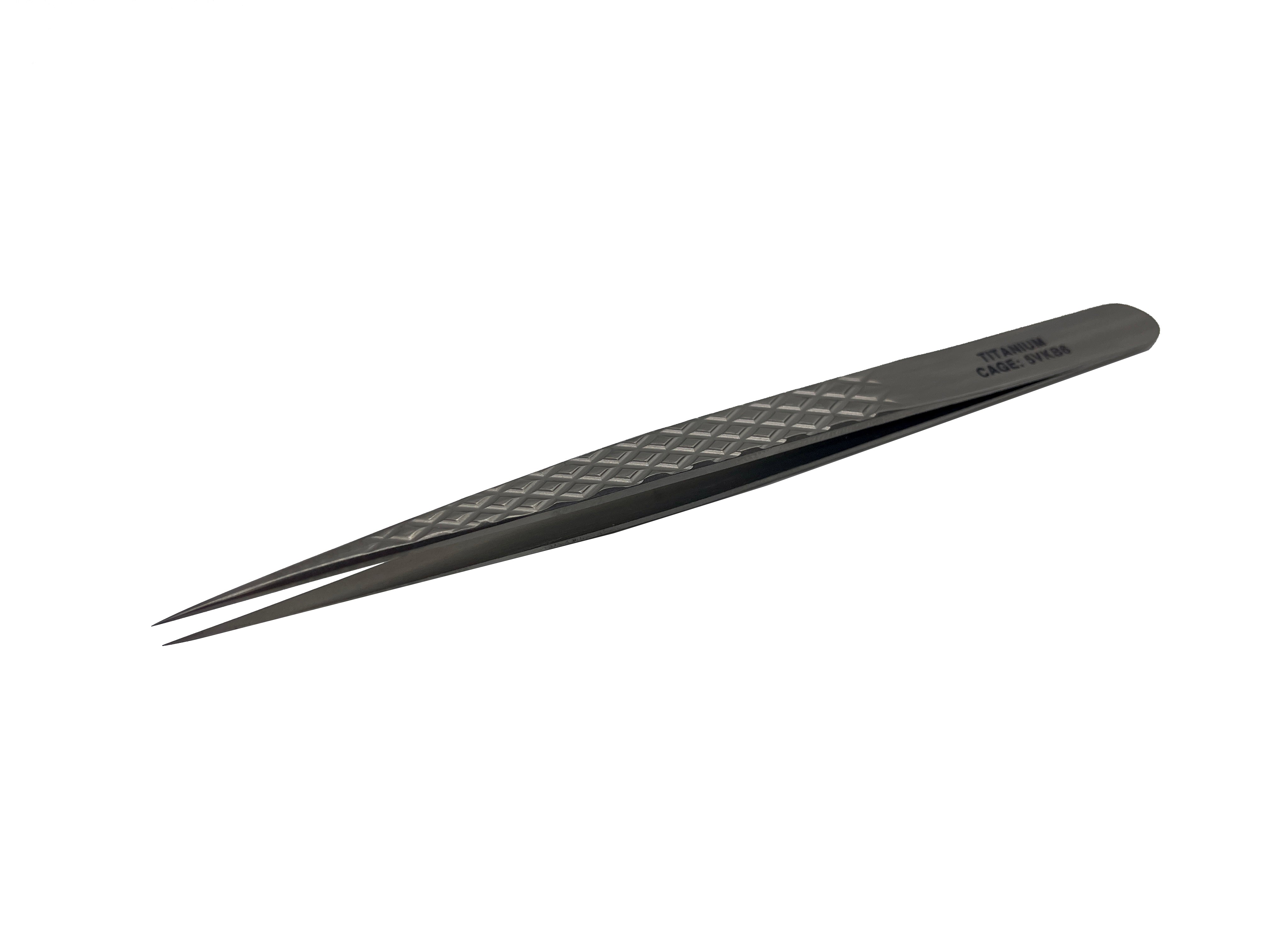 Pineapple Straight Titanium Ultra Fine Tweezers by Maratac®