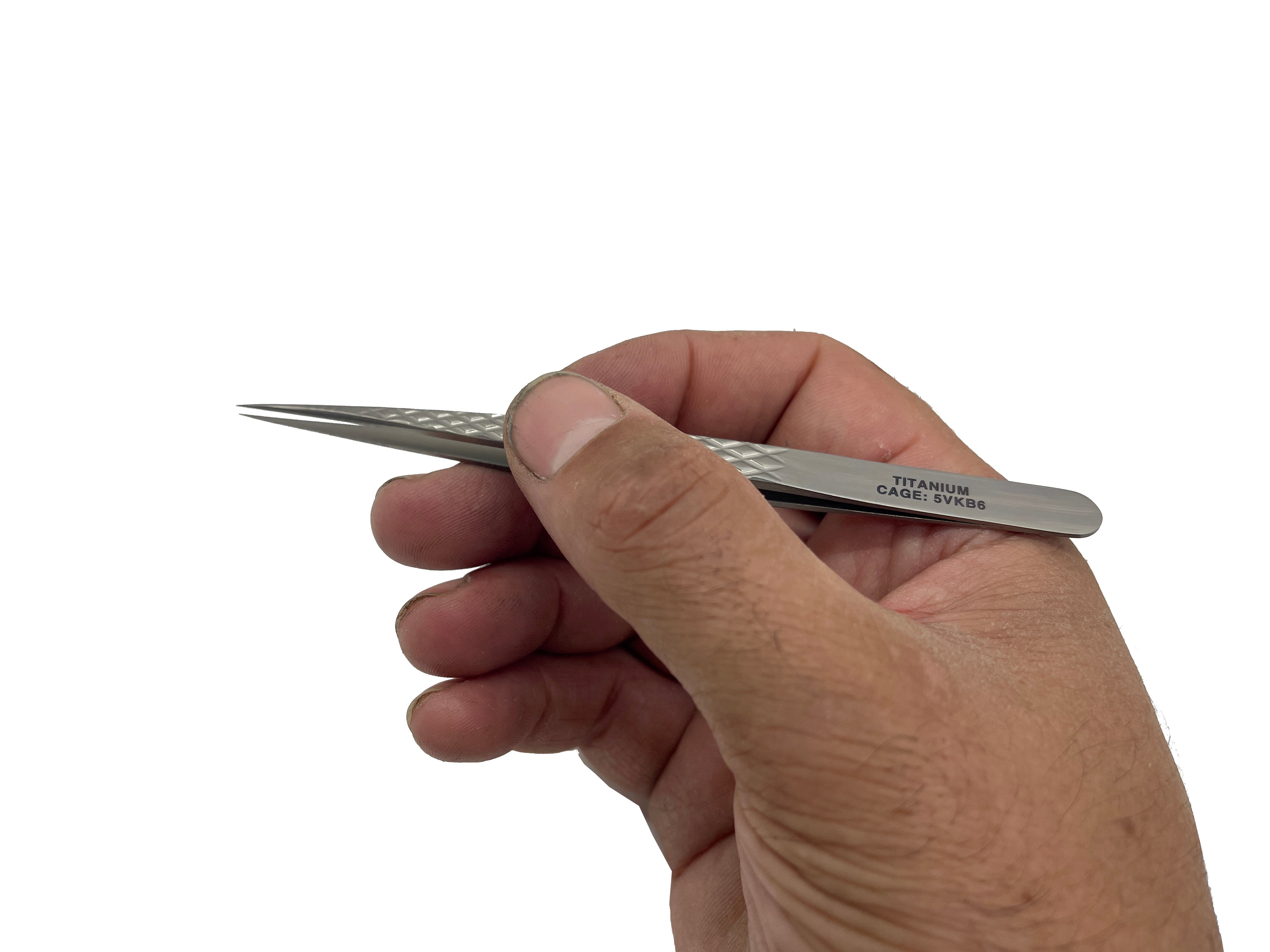 Pineapple Straight Titanium Ultra Fine Tweezers by Maratac®