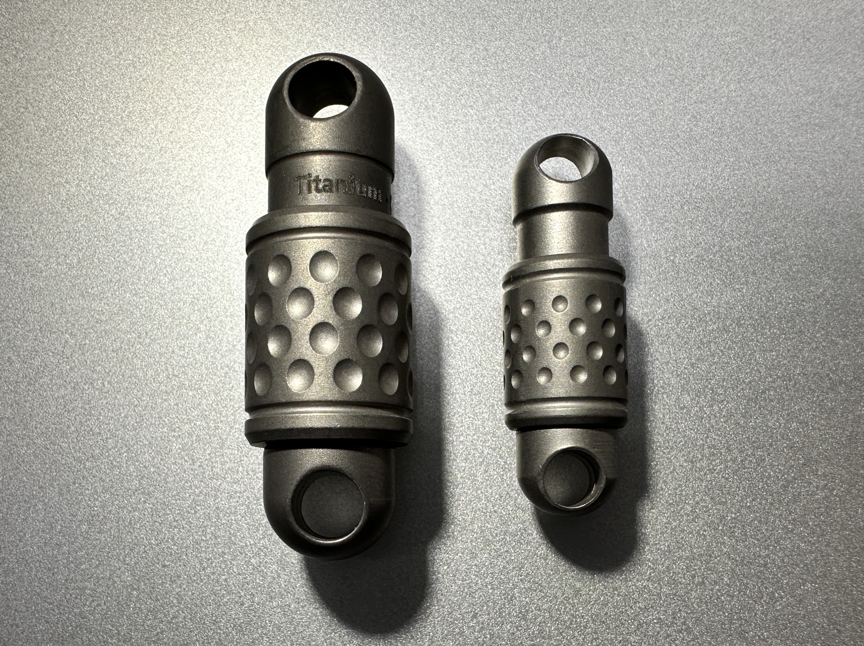 XL Titanium QD Kwik Release Keychain Coupler